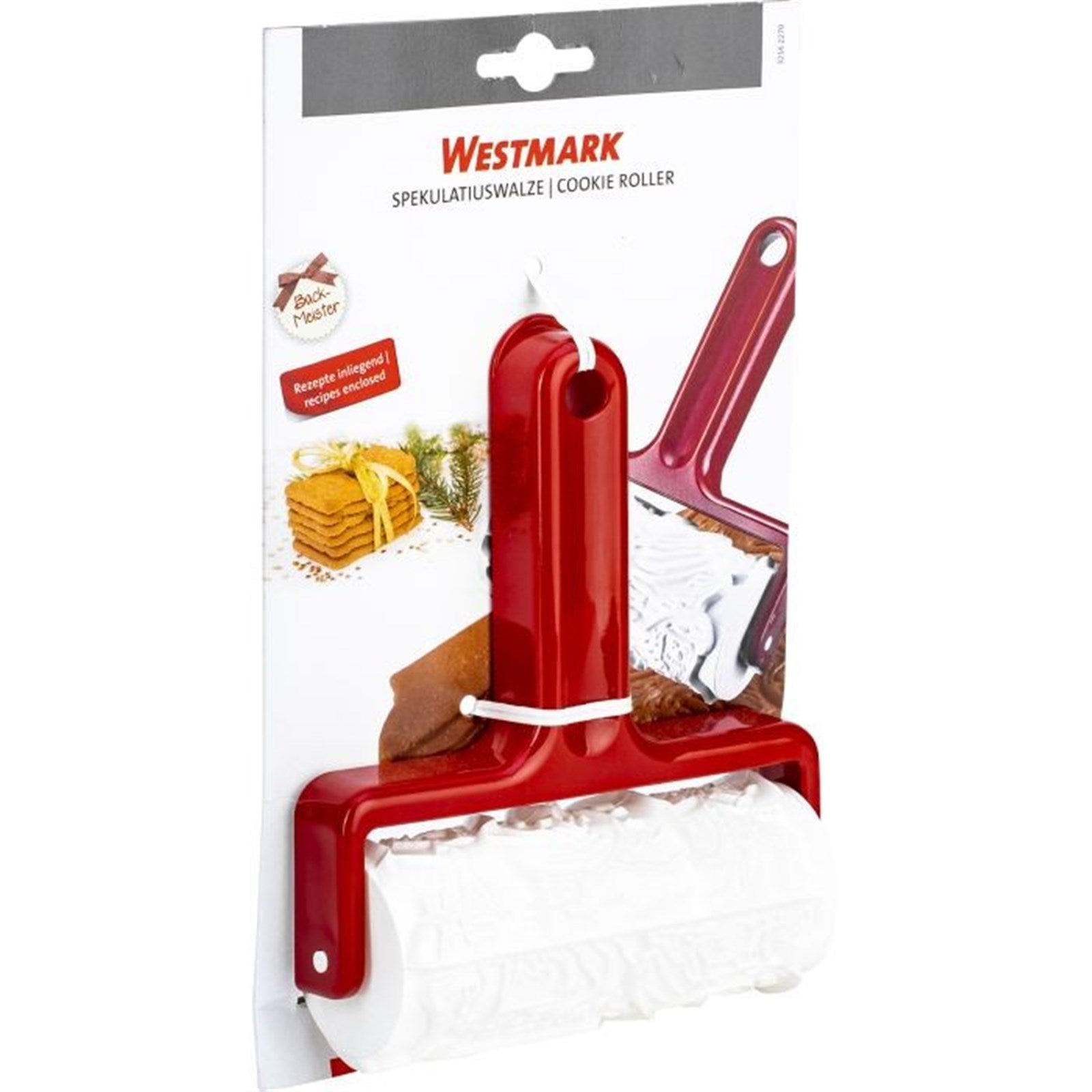 Spekulatiuswalze Klausi von Westmark: Ideal für selbstgemachte Spekulatius, robust, benutzerfreundlich, hochwertige Verarbeitung.