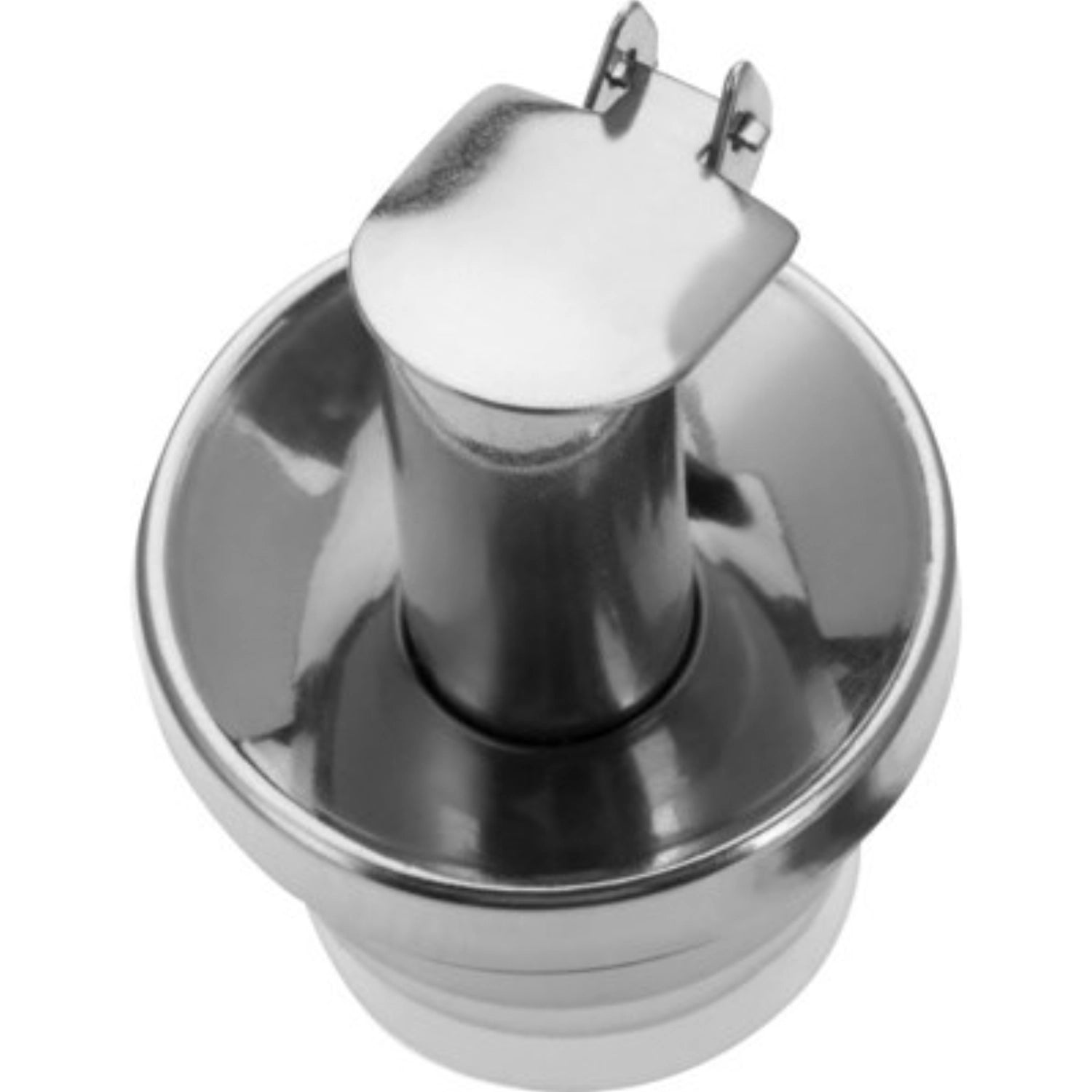 Praktischer Ausgiesser Inox Essig-Spezial von Westmark, ideal für präzises Dosieren von Essig und Ölen, mit einem hochwertigen Silikonkorken für optimalen Verschluss.