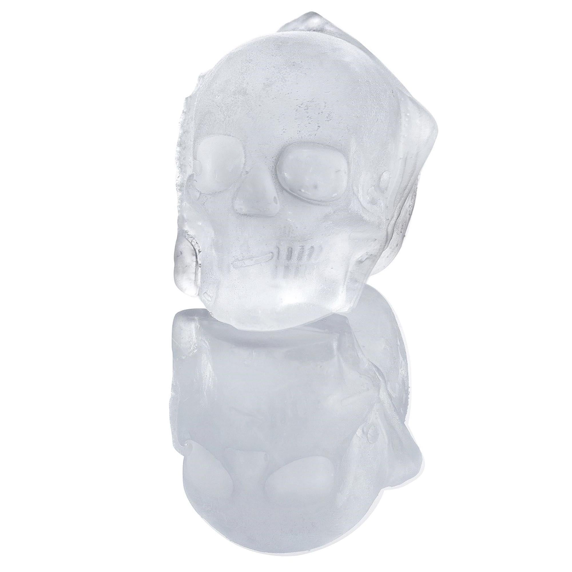 Eiswürfelform Mr. Skully von Westmark: Schädel-Design, mit Deckel, perfekt für Drinks, Partys und kreative Präsentationen.