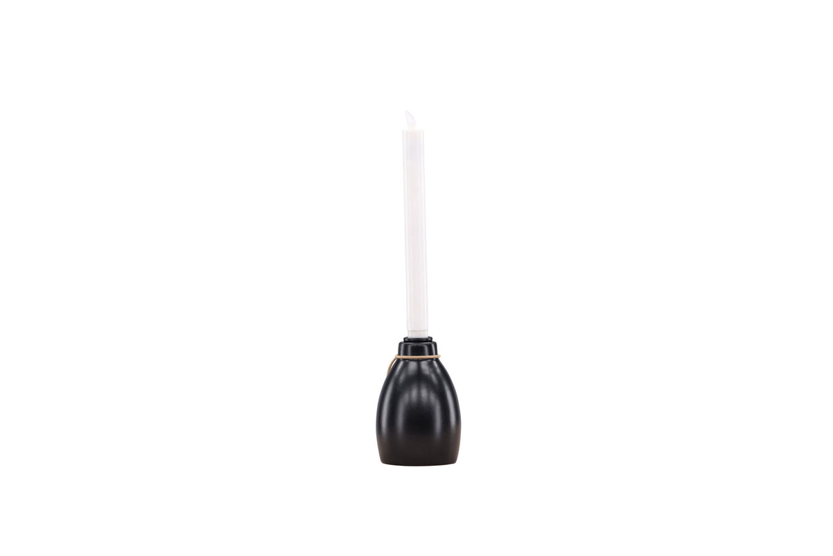 Ulricehamn Kerzenhalter in Schwarz präsentiert im Onlineshop von KAQTU Design AG. Kerzenständer ist von Venture Home