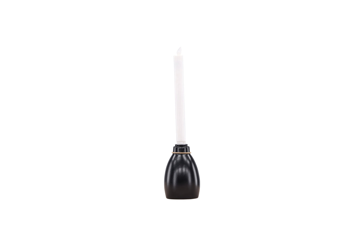 Ulricehamn Kerzenhalter in Schwarz präsentiert im Onlineshop von KAQTU Design AG. Kerzenständer ist von Venture Home
