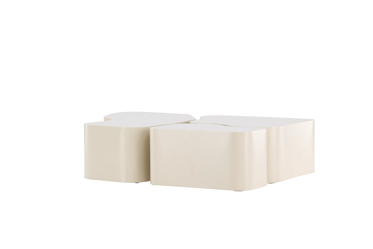 Nordland Coffee Tisch in Beige präsentiert im Onlineshop von KAQTU Design AG. Beistelltisch ist von Venture Home