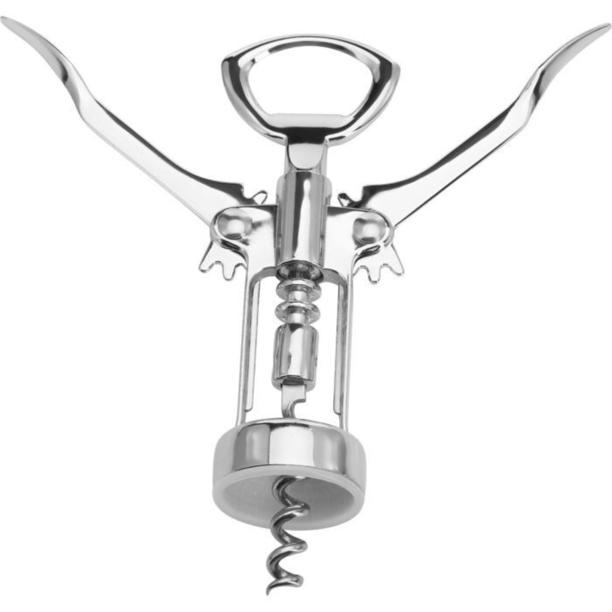 Robuster Hebelkorkenzieher von Westmark, perfekt für einfaches und schnelles Entkorken von Weinflaschen, langlebig und ergonomisch.