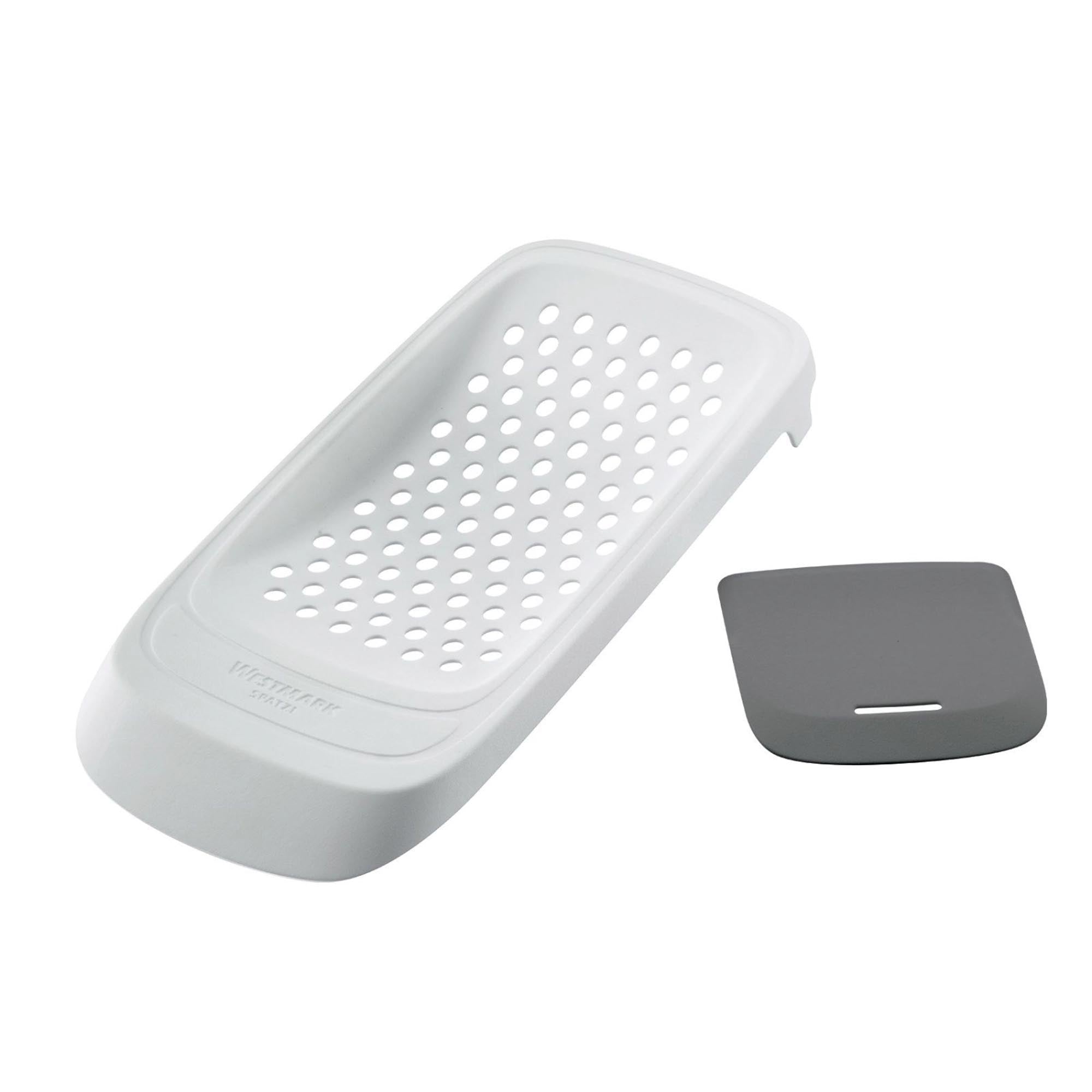 Entdecken Sie die Spätzlereibe Spatzl von Westmark – ideal für perfekte Spätzle! Robuste, pflegeleichte Materialien und ergonomisches Design für müheloses Kochen.