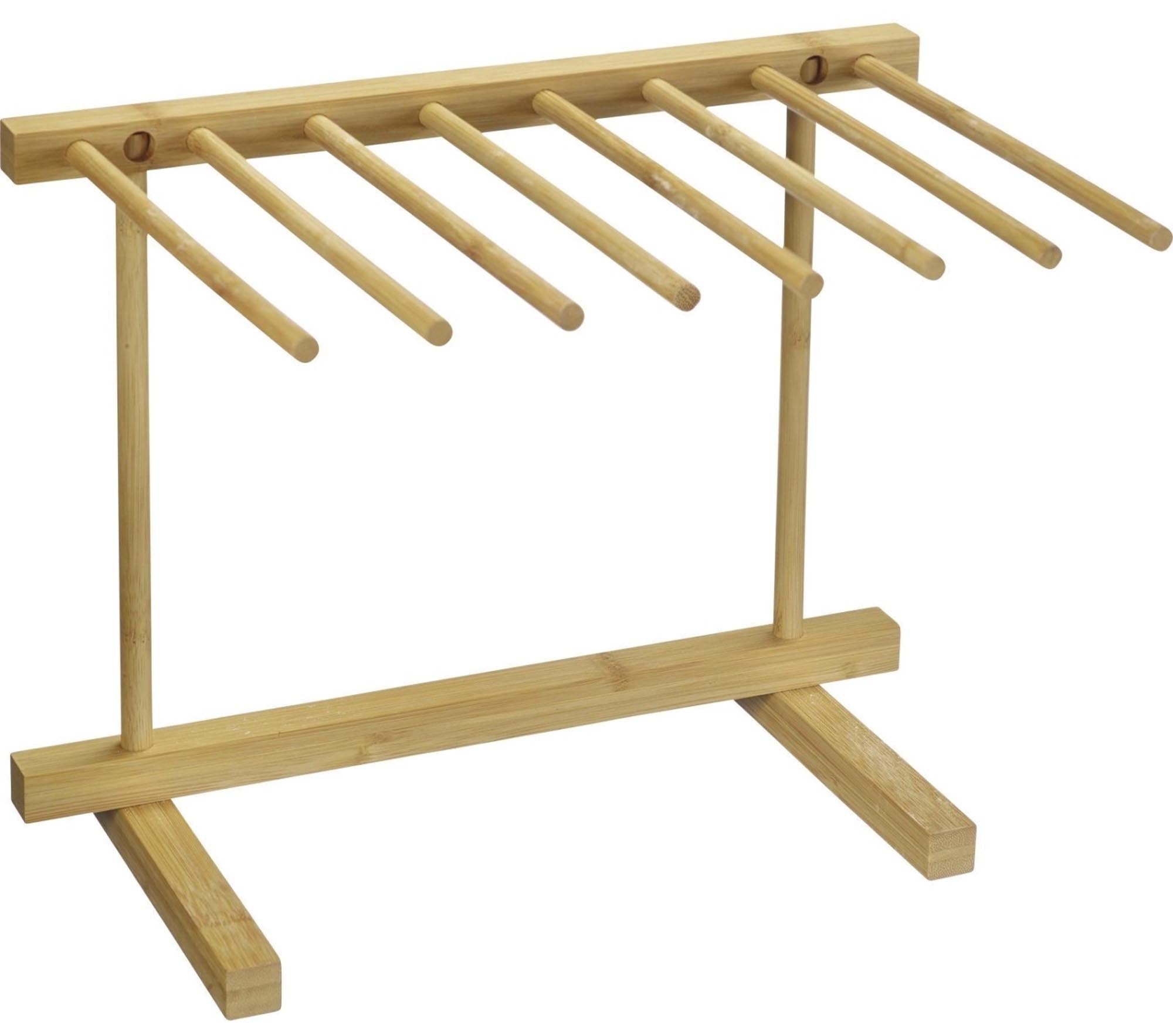 Entdecken Sie den Westmark Bambus Pastatrockner – ideal für Pasta-Liebhaber! Trocknen Sie Tagliatelle, Spaghetti und Ravioli nachhaltig und stilvoll.