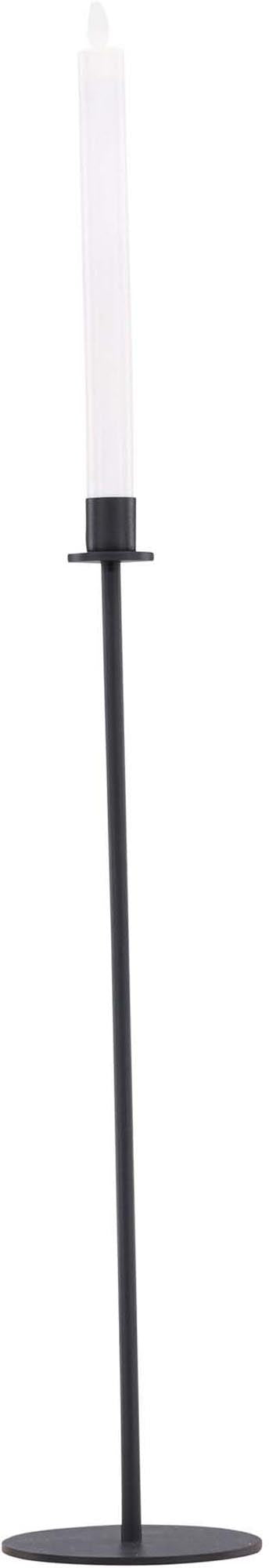 Entdecken Sie den Högehall Kerzenständer von Venture Home – ein stilvolles, langlebiges Accessoire aus schwarzem Stahl, das jedem Raum Wärme und Eleganz verleiht.