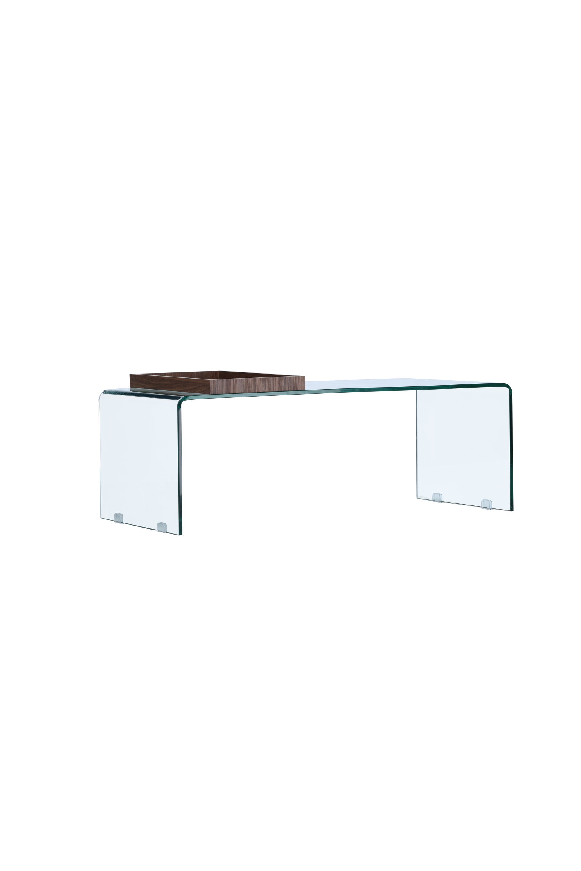 Telemark Coffee Tisch in Transparent präsentiert im Onlineshop von KAQTU Design AG. Beistelltisch ist von Venture Home