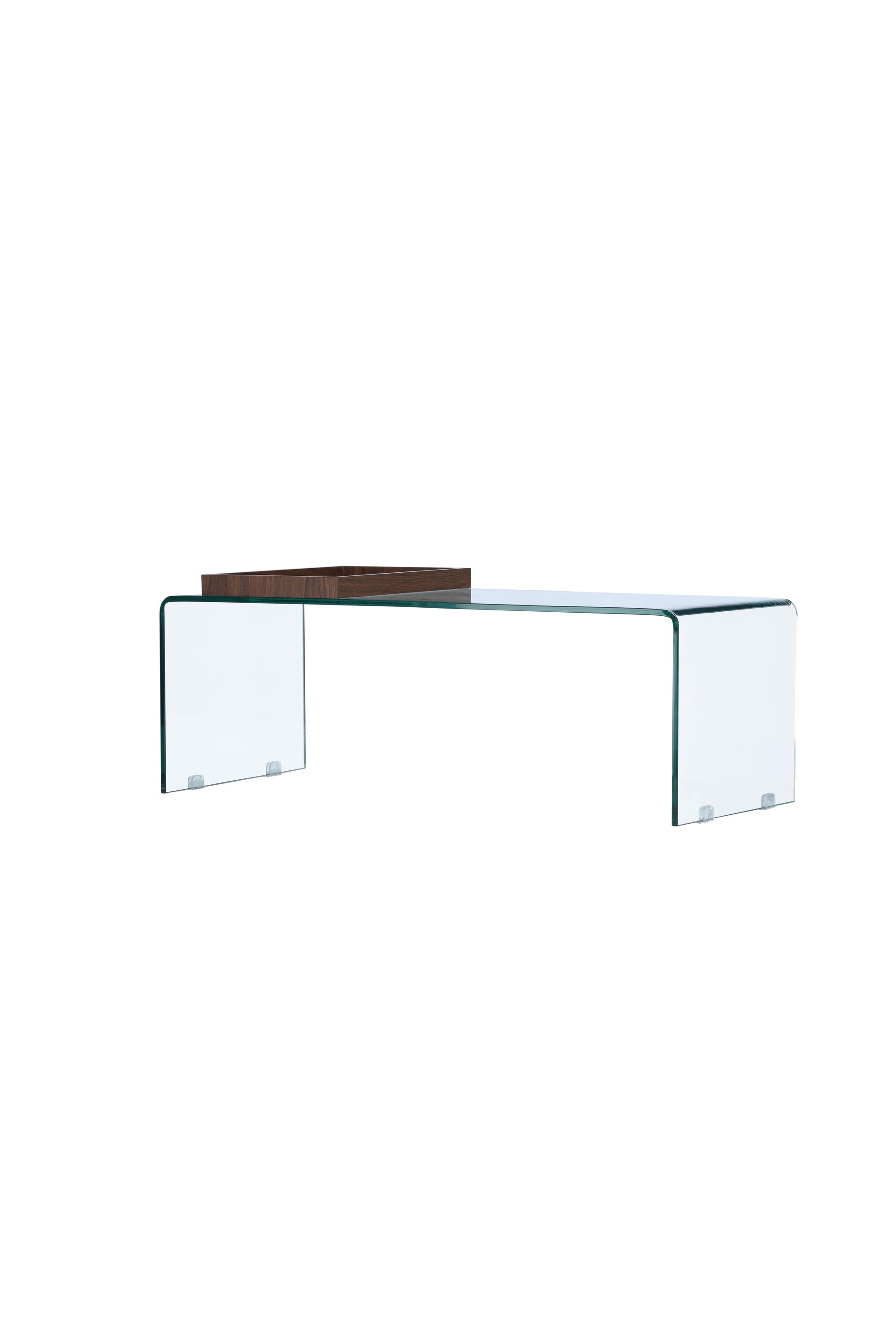 Telemark Coffee Tisch in Transparent präsentiert im Onlineshop von KAQTU Design AG. Beistelltisch ist von Venture Home