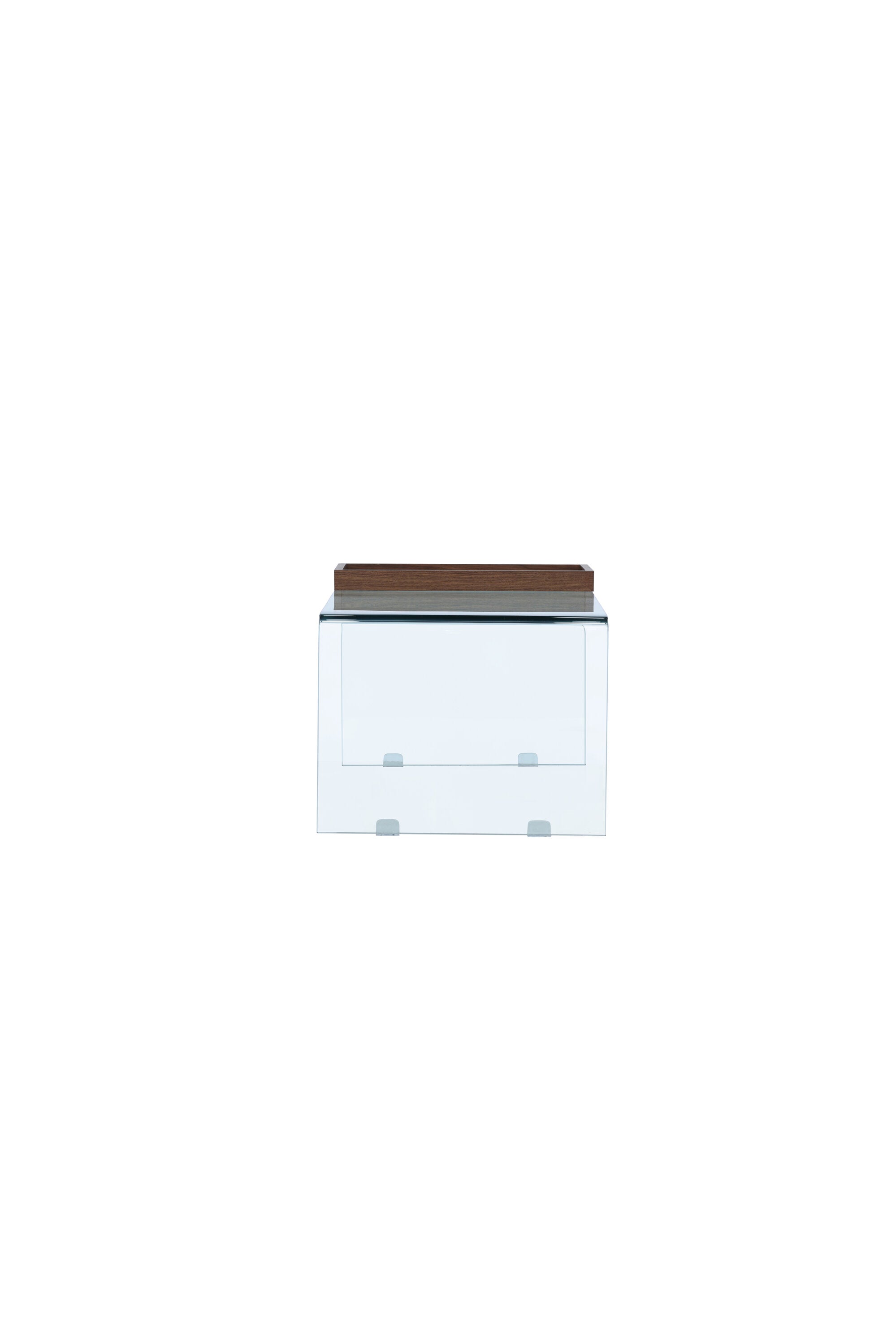 Telemark Coffee Tisch in Transparent präsentiert im Onlineshop von KAQTU Design AG. Beistelltisch ist von Venture Home