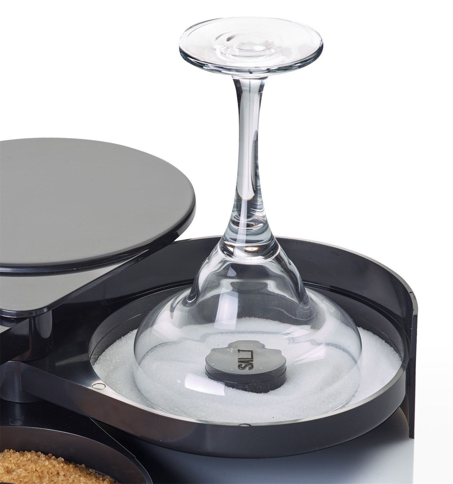 Der Glasumrander Meggy von Westmark zaubert stilvolle Zuckerränder auf Gläser – ideal für kreative Cocktailideen.