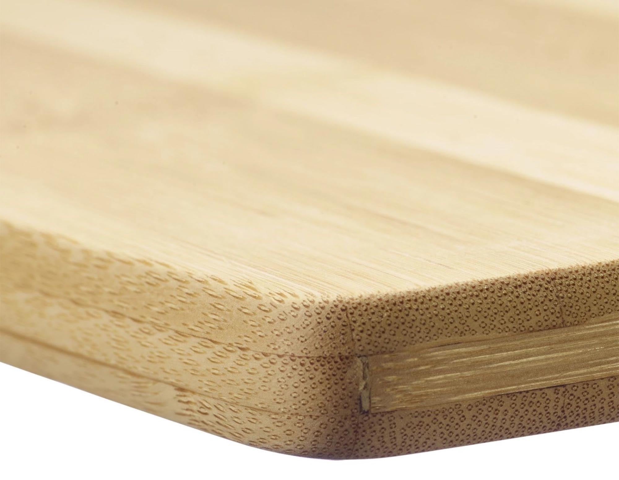 Nachhaltiges Bambus-Schneidebrett, 50x35 cm, ideal für präzises Schneiden und vielseitige Küchenanwendungen, langlebig und umweltfreundlich.