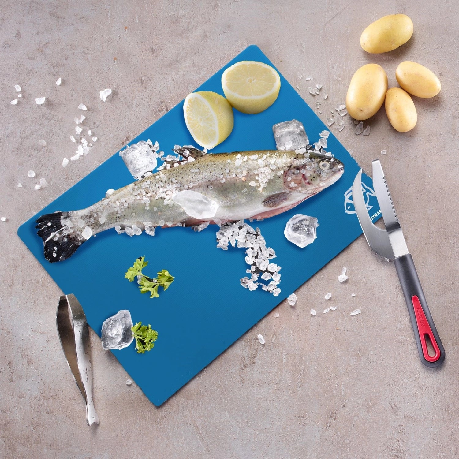 Schneidmatten Practico von Westmark: 4er Set für sicheres, hygienisches Kochen. Robuste, farbcodierte Matten schützen Ihre Arbeitsfläche und sind leicht zu reinigen.