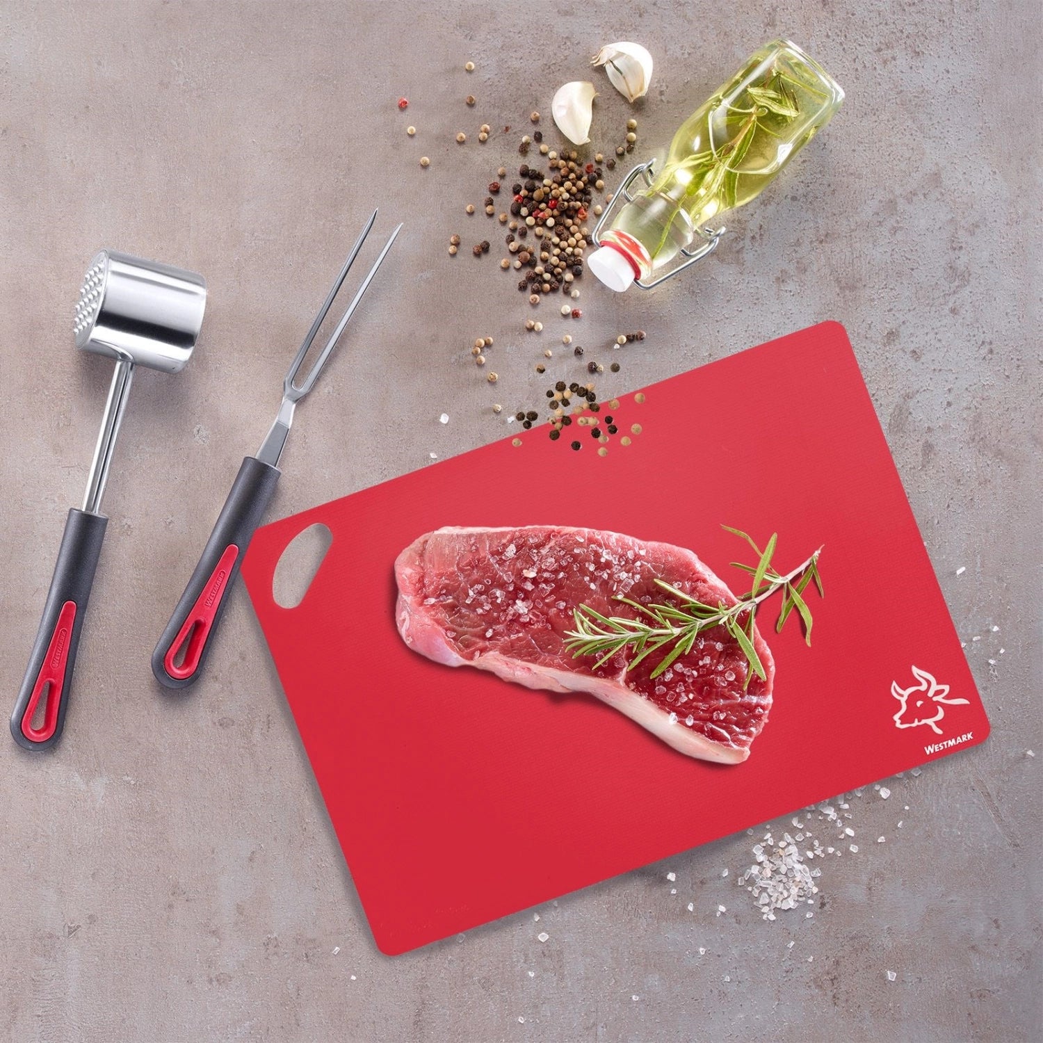 Entdecken Sie das 4er Set Schneidmatten Practico von Westmark – ideal für Hobbyköche! Robuste, farbige Matten schützen Ihre Küche und sind einfach zu reinigen.