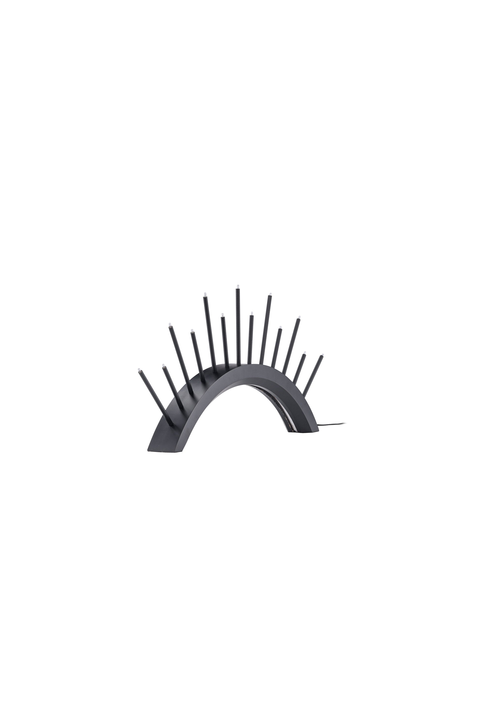 Kettilsås Candlestick in Schwarz präsentiert im Onlineshop von KAQTU Design AG. Weihnachtszubehör ist von Venture Home