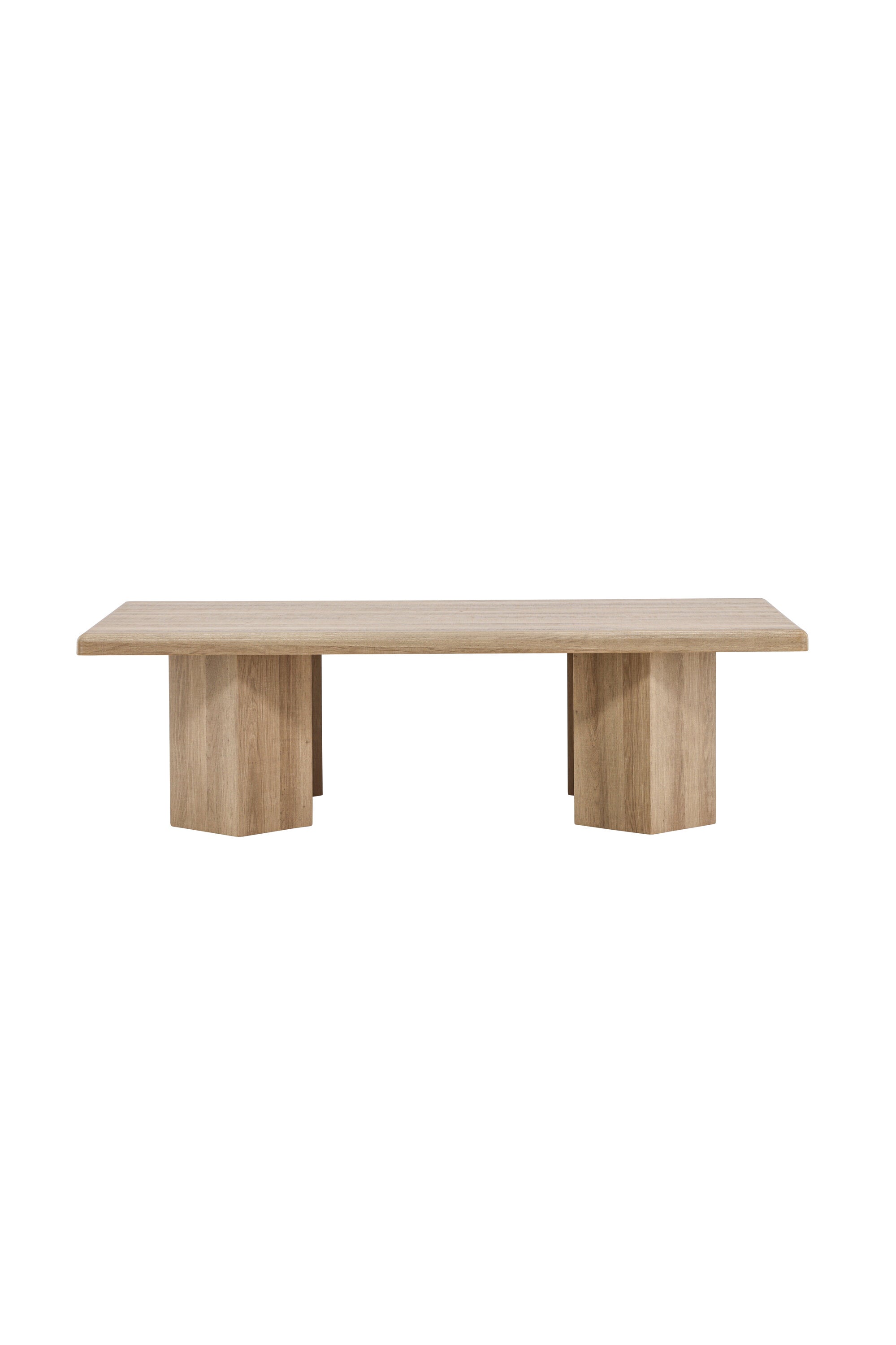 Lillehammer Coffee Tisch in Natur präsentiert im Onlineshop von KAQTU Design AG. Beistelltisch ist von Venture Home