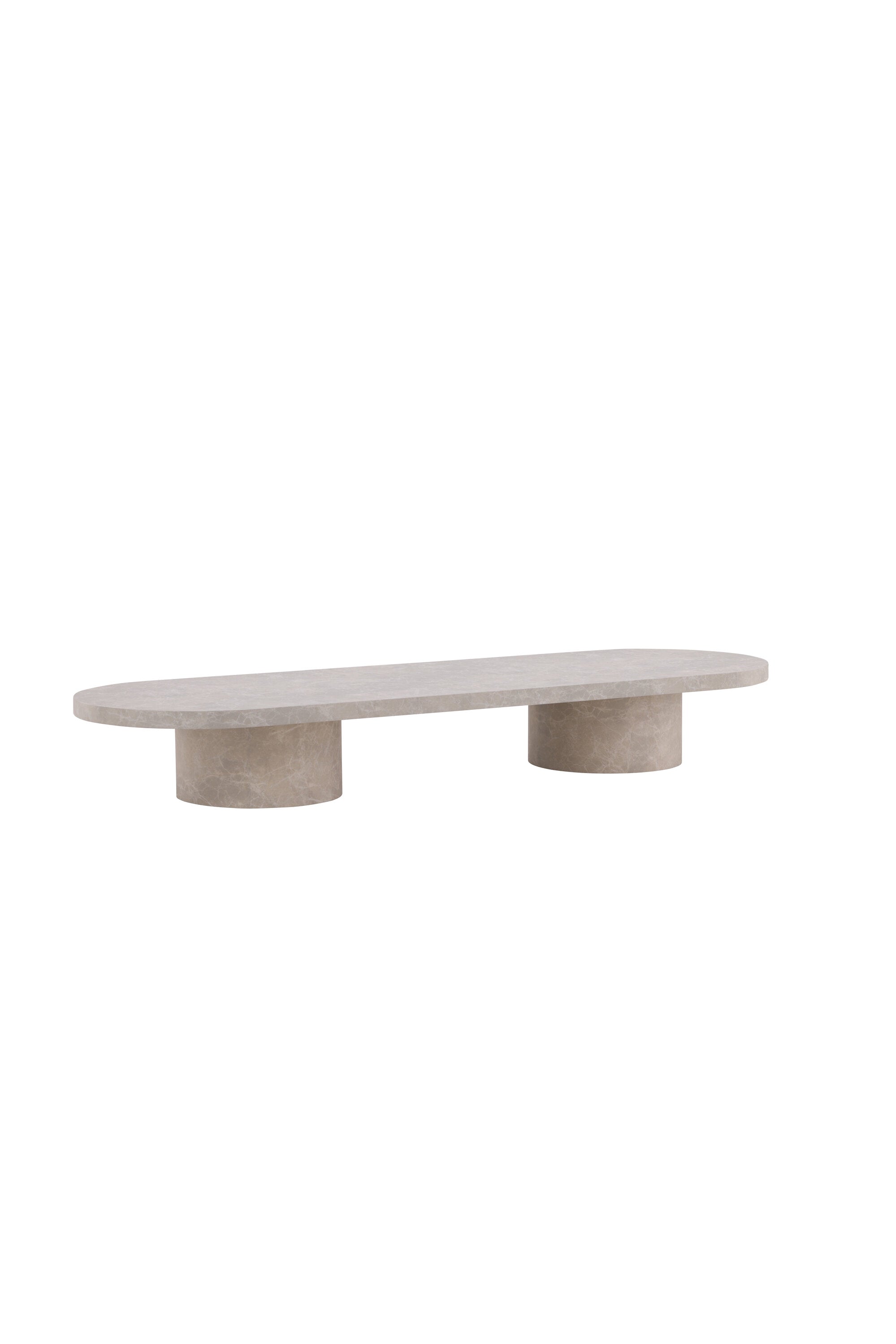 Narvik Sofatisch in Marmoroptik präsentiert im Onlineshop von KAQTU Design AG. Beistelltisch ist von Venture Home