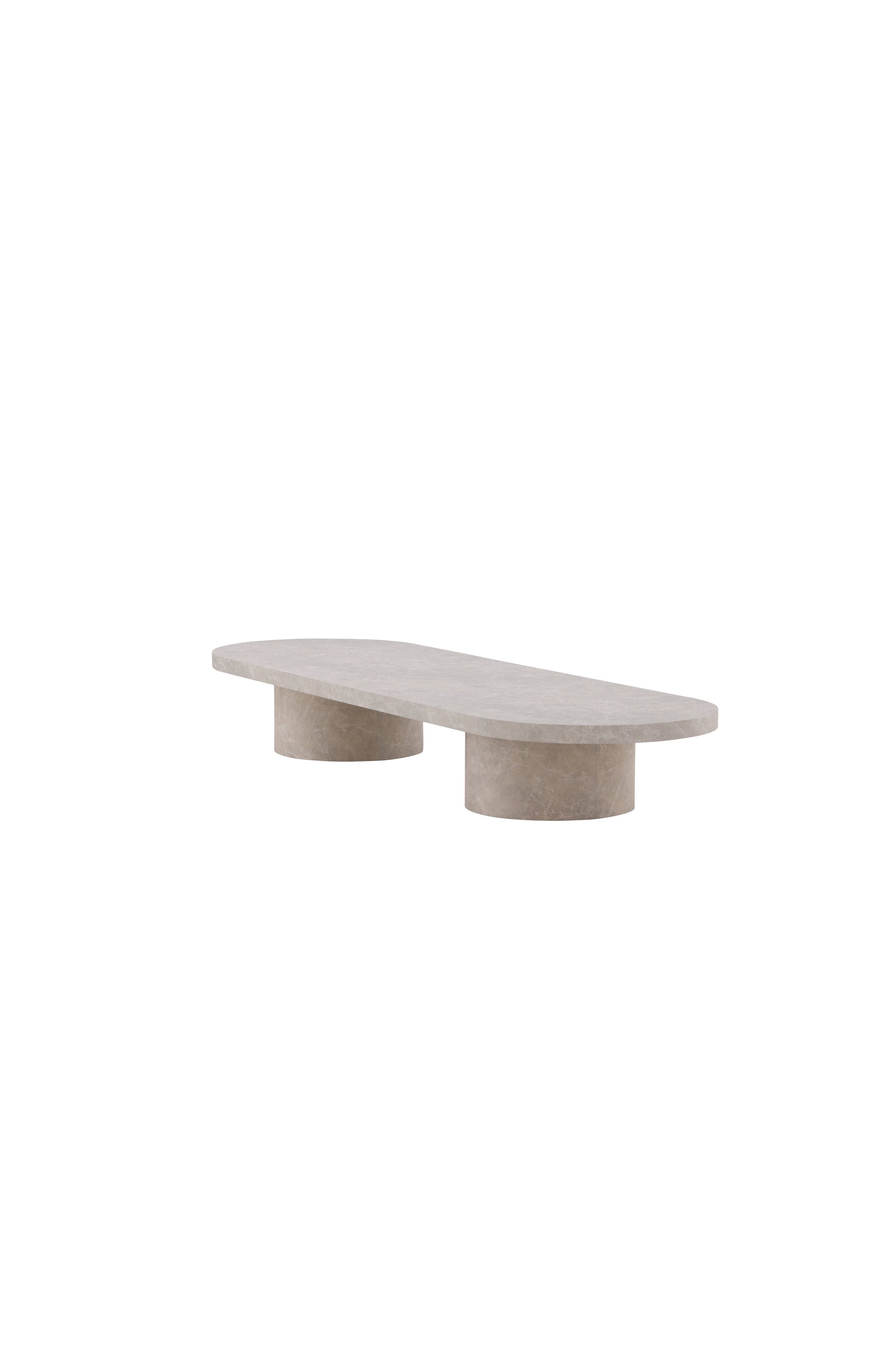 Narvik Sofatisch in Marmoroptik präsentiert im Onlineshop von KAQTU Design AG. Beistelltisch ist von Venture Home
