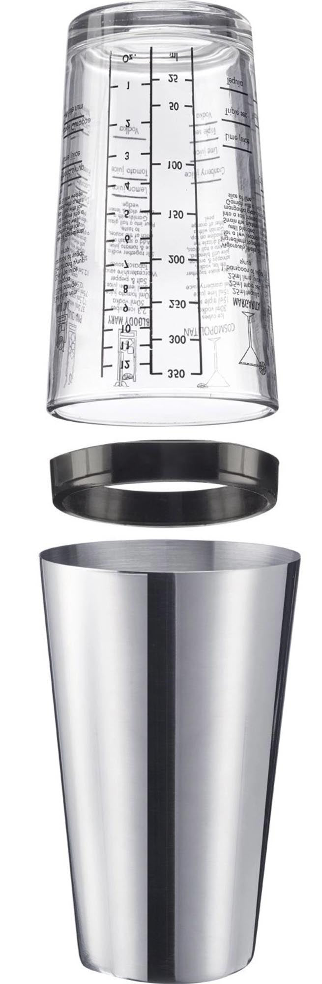 Der Boston Shaker Boogie von Westmark, 350ml, ist perfekt für Cocktails und verleiht Ihrer Hausbar einen professionellen Touch.