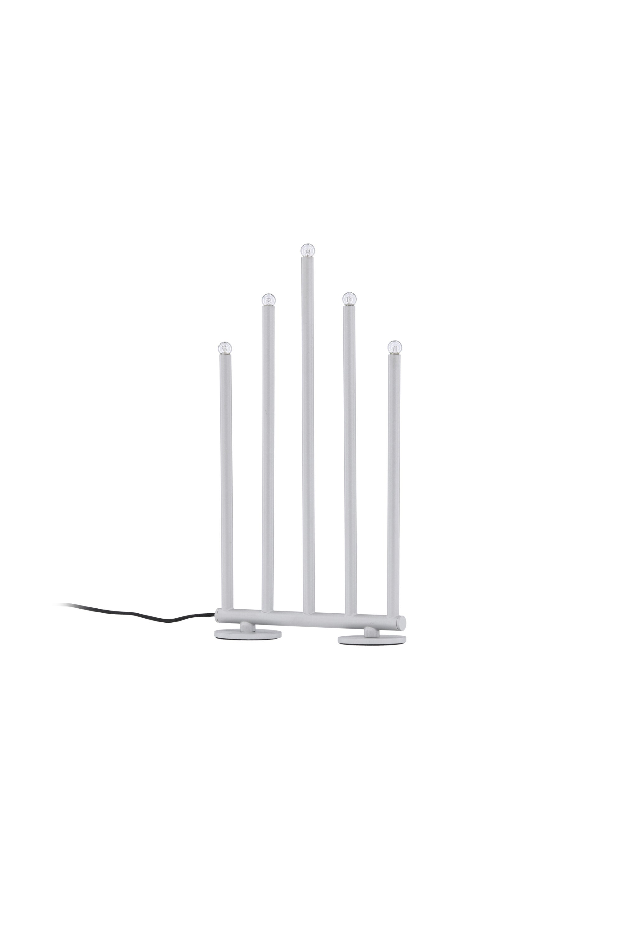 Björnfjället Tischlampe in Silber präsentiert im Onlineshop von KAQTU Design AG. Weihnachtszubehör ist von Venture Home