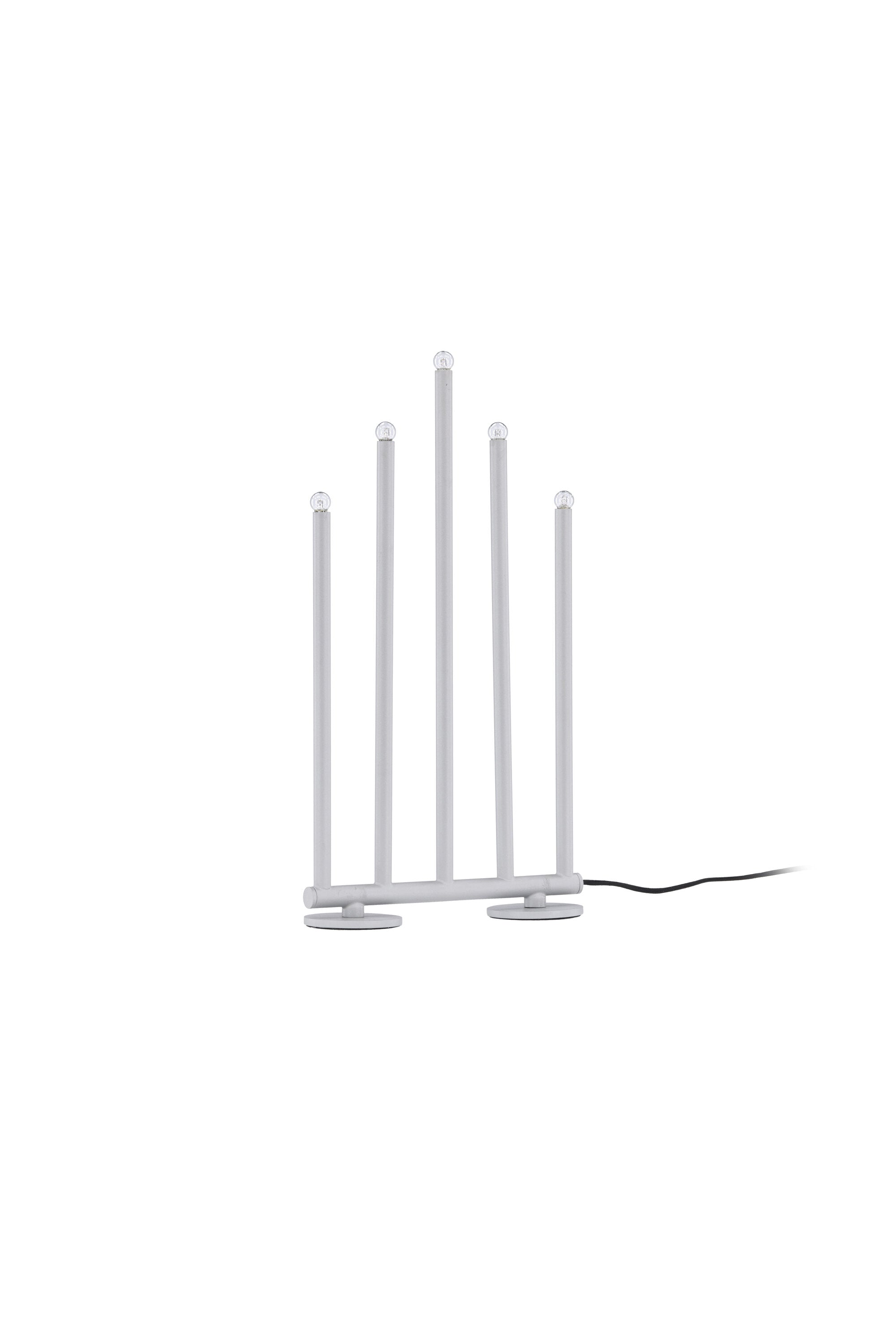 Björnfjället Tischlampe in Silber präsentiert im Onlineshop von KAQTU Design AG. Weihnachtszubehör ist von Venture Home