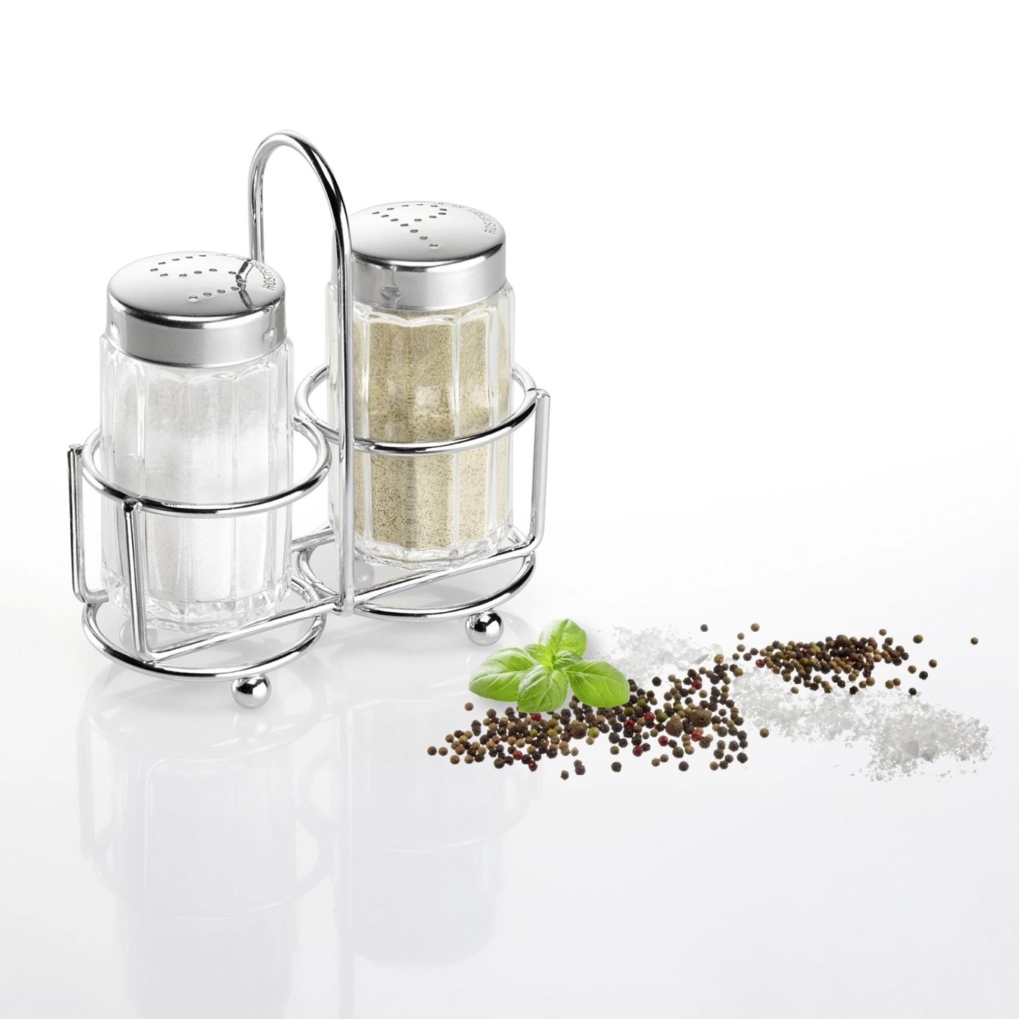 Stilvolle Menage von Westmark für Salz und Pfeffer, klassisches Design, perfekt für den Tisch, robust und funktional.