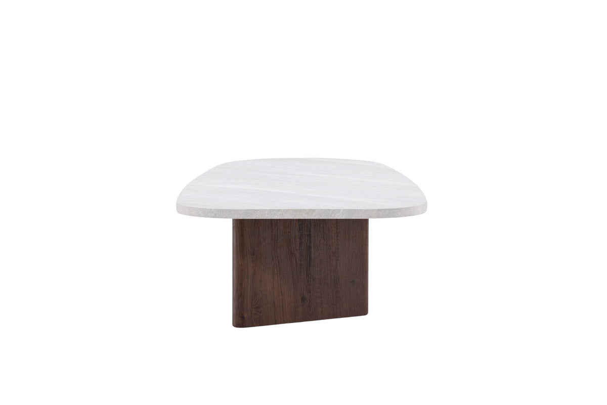 Grönvik Sofatisch in Hellgrau/ Mokka präsentiert im Onlineshop von KAQTU Design AG. Beistelltisch ist von Venture Home