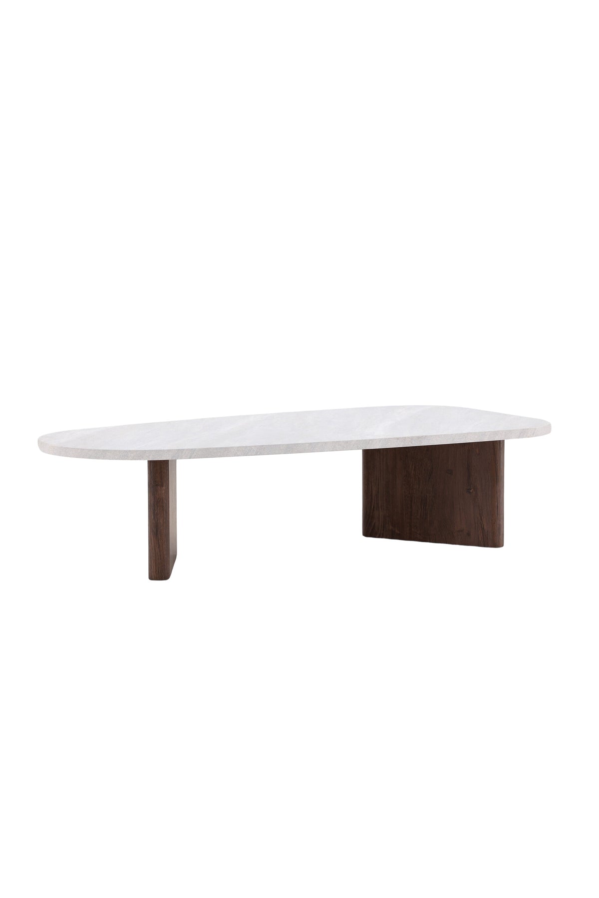 Grönvik Sofatisch in Hellgrau/ Mokka präsentiert im Onlineshop von KAQTU Design AG. Beistelltisch ist von Venture Home