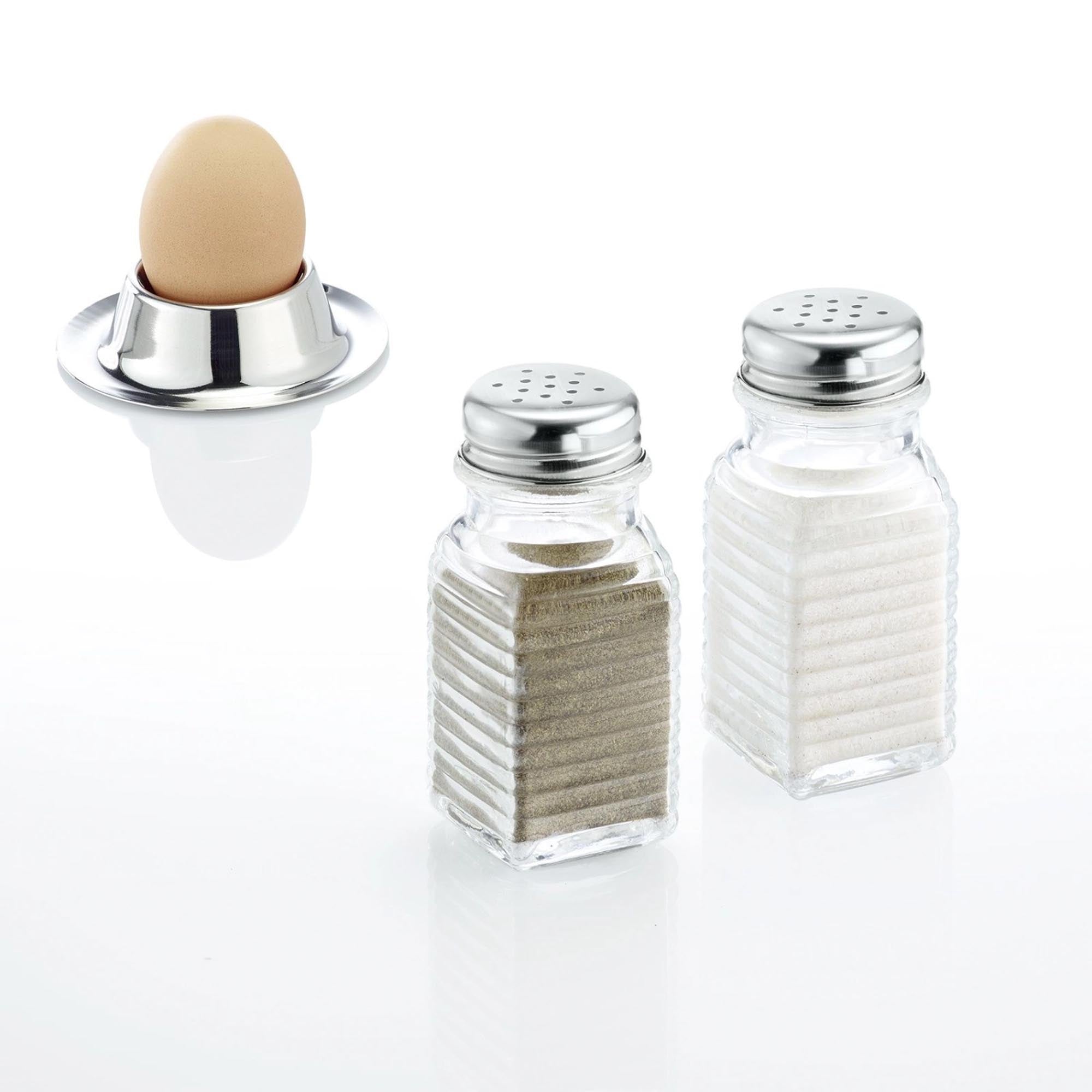 Praktisches 2-teiliges Set Universalstreuer Porto von Westmark, ideal für Gewürze, Zucker oder Mehl, vielseitig einsetzbar.