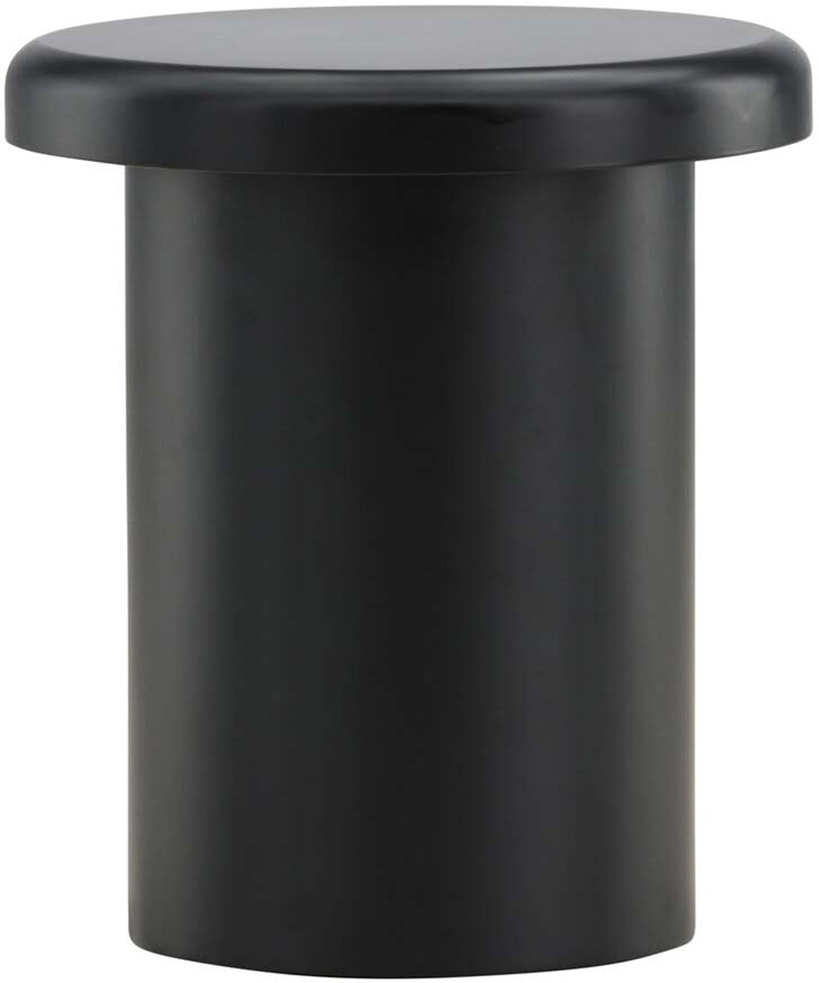 Eleganter Namsos-Beistelltisch in Schwarz, aus langlebigem MDF, passt zu jedem Stil. Ideal neben Sofa oder Bett. Stilvoll und funktional.