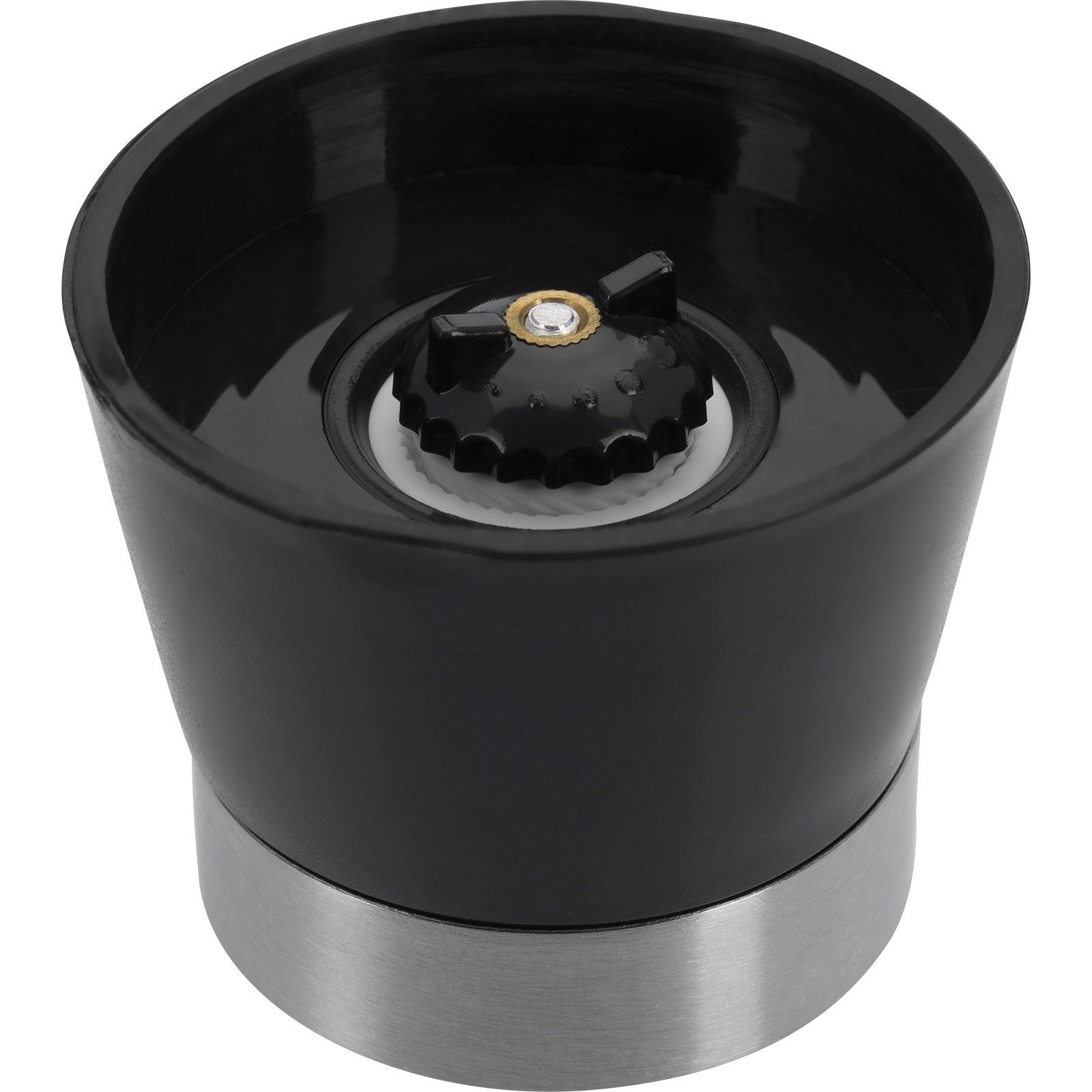 Elegantes 2er-Set Gewürzmühlen von Westmark in Schwarz, ideal für Salz und Pfeffer, modernes Design, praktisch und stilvoll.