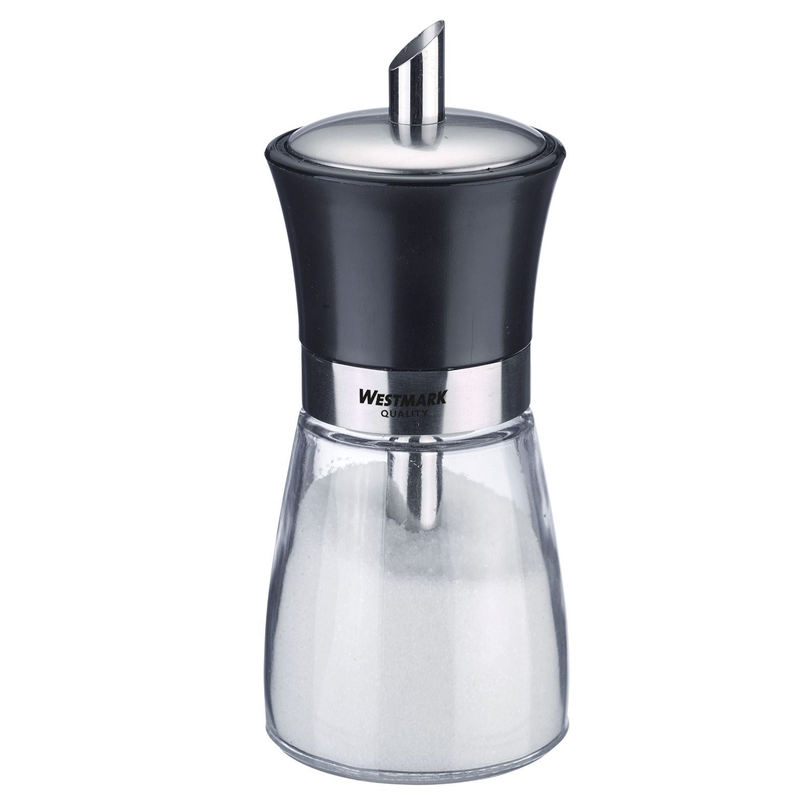 Der Westmark Zuckerstreuer Blacky überzeugt mit stilvollem Design, ideal für Zucker und Gewürze, praktisch und vielseitig einsetzbar.