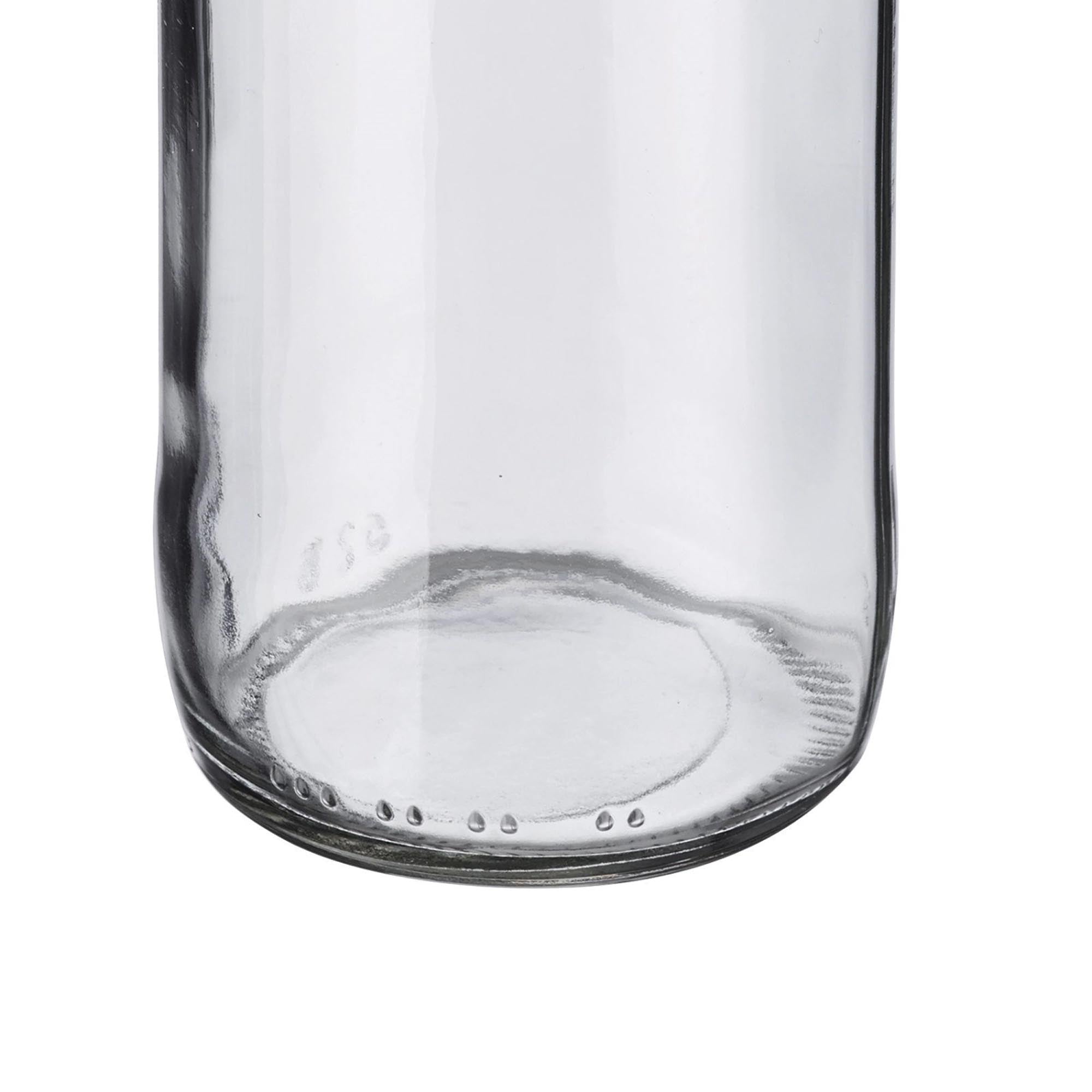 Praktische 500ml Flasche von Westmark, ideal für Milch und Saft. Runde Form, leicht zu reinigen, perfekt für den täglichen Gebrauch.