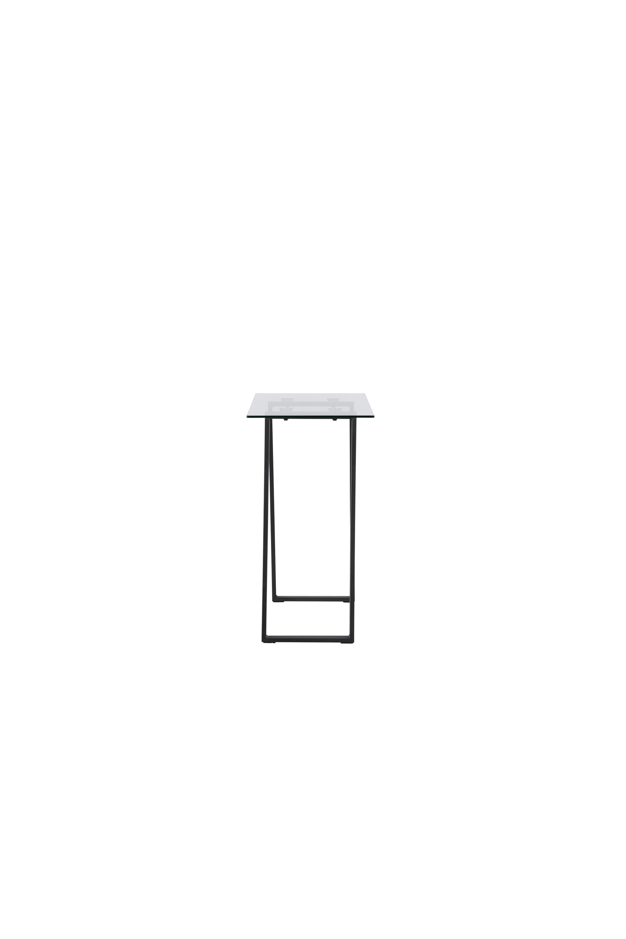 Horten Schreibtisch in Schwarz präsentiert im Onlineshop von KAQTU Design AG. Beistelltisch ist von Venture Home