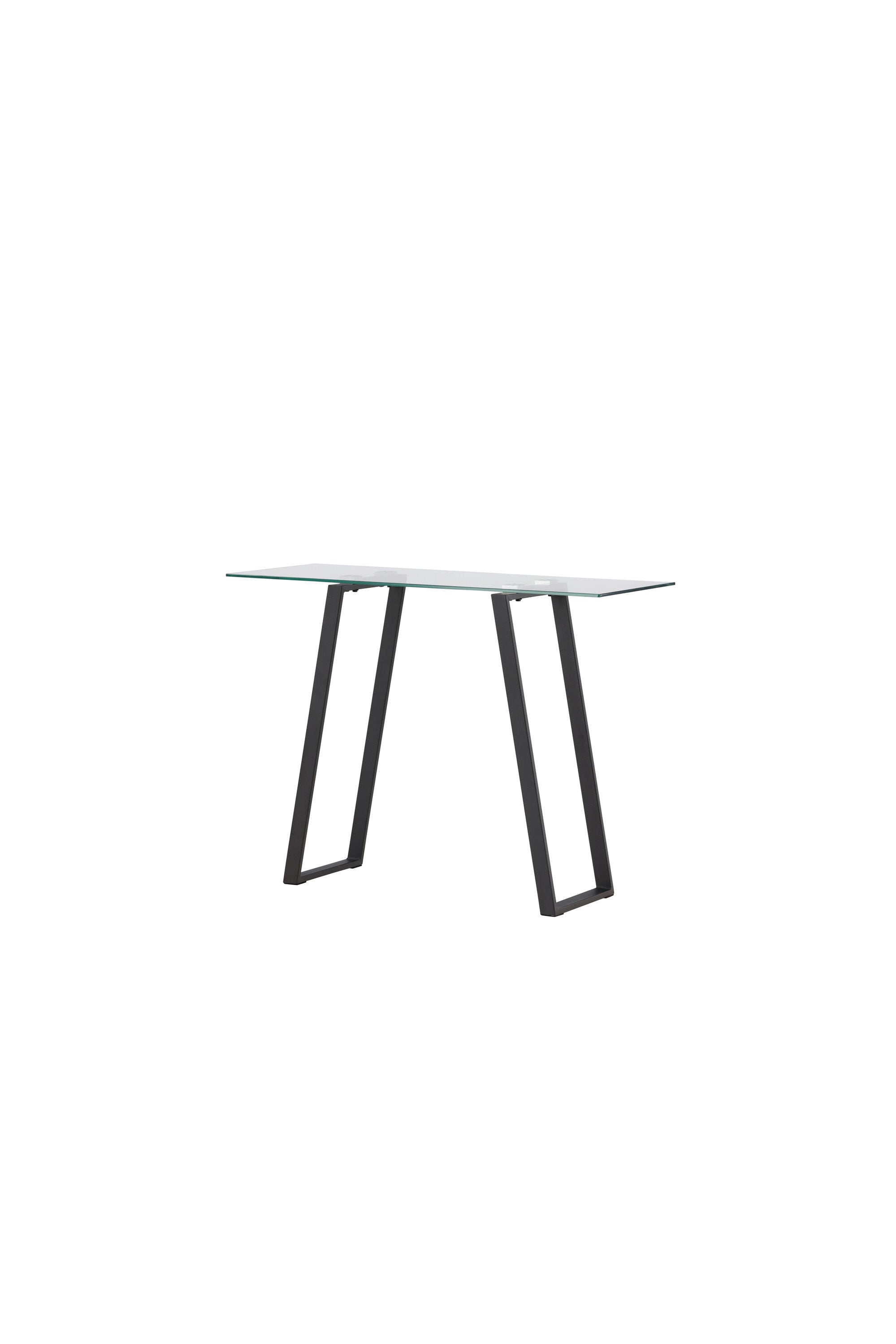 Horten Schreibtisch in Schwarz präsentiert im Onlineshop von KAQTU Design AG. Beistelltisch ist von Venture Home