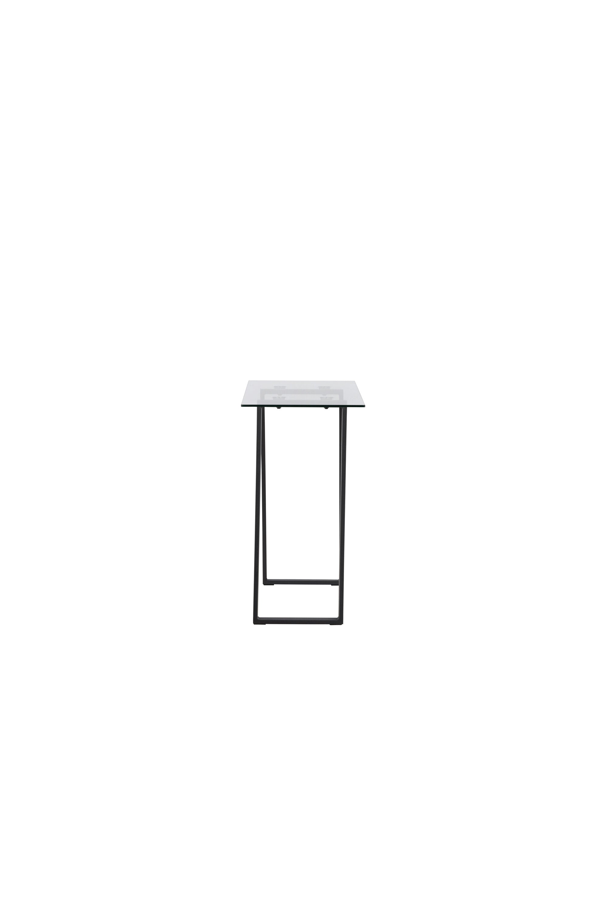 Horten Schreibtisch in Schwarz präsentiert im Onlineshop von KAQTU Design AG. Beistelltisch ist von Venture Home