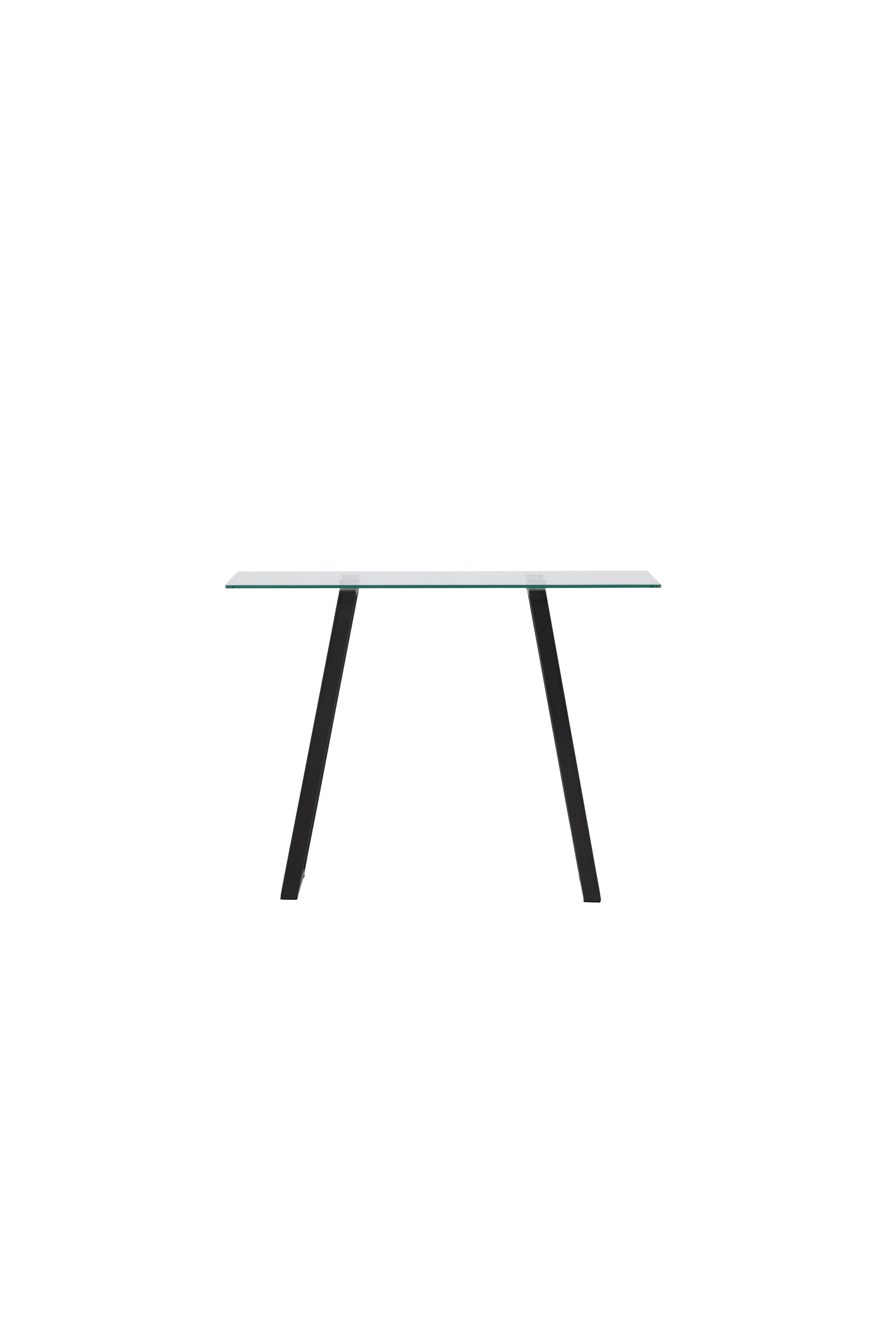 Horten Schreibtisch in Schwarz präsentiert im Onlineshop von KAQTU Design AG. Beistelltisch ist von Venture Home