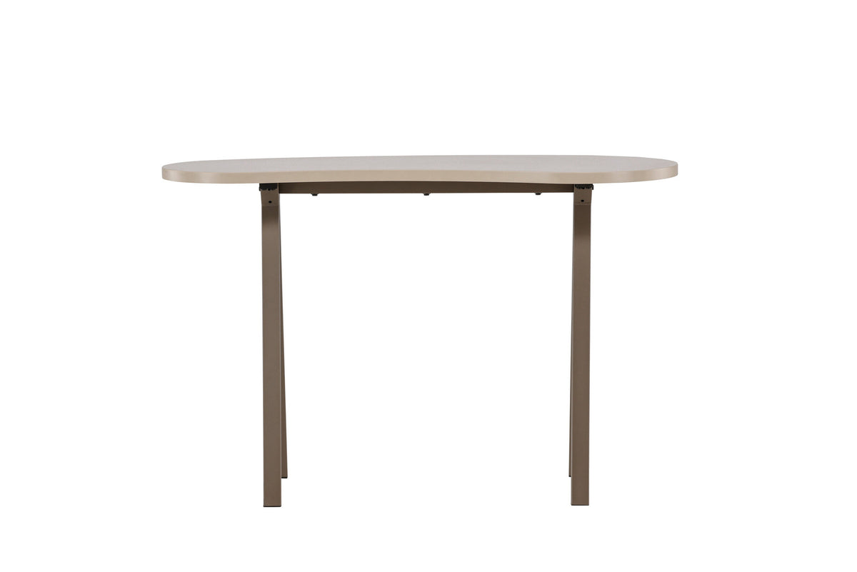 Holmestrand Tisch in Dunkelbraun/ Hellbraun präsentiert im Onlineshop von KAQTU Design AG. Schreibtisch ist von Venture Home