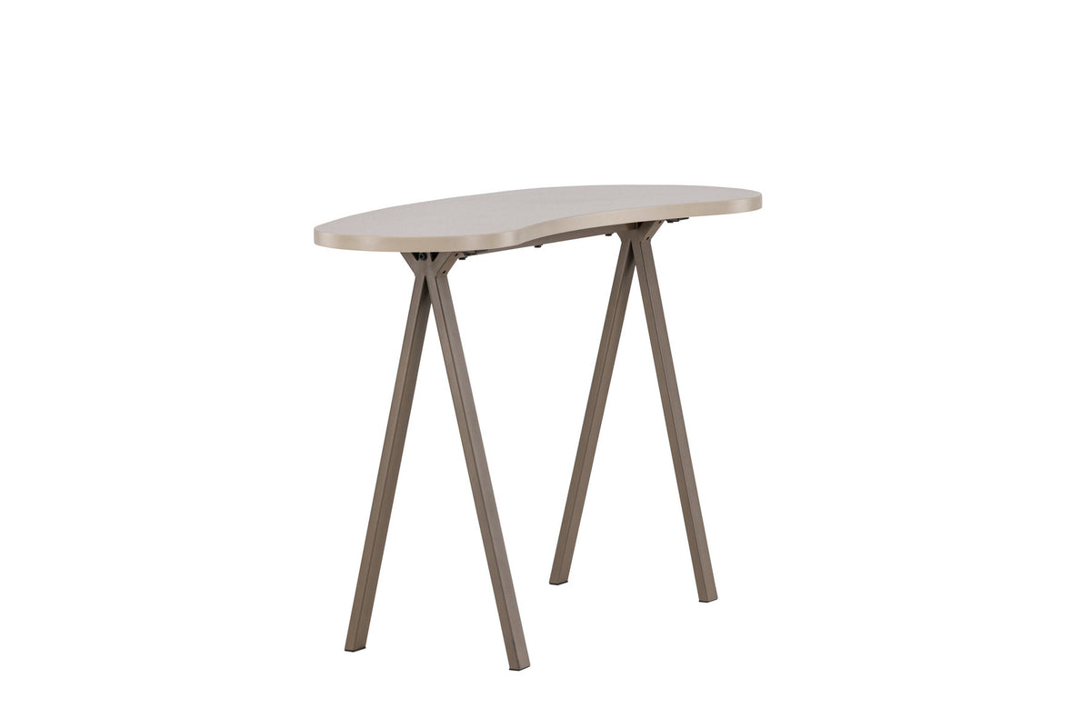 Holmestrand Tisch in Dunkelbraun/ Hellbraun präsentiert im Onlineshop von KAQTU Design AG. Schreibtisch ist von Venture Home