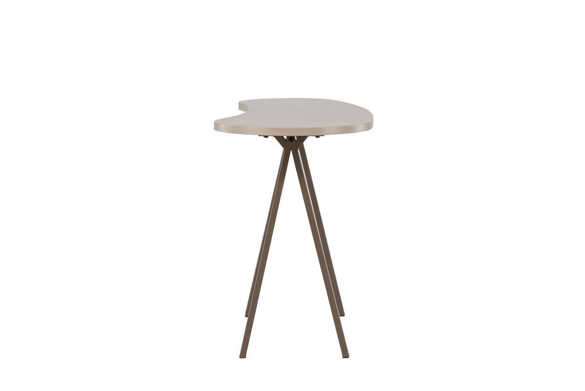 Holmestrand Tisch in Dunkelbraun/ Hellbraun präsentiert im Onlineshop von KAQTU Design AG. Schreibtisch ist von Venture Home