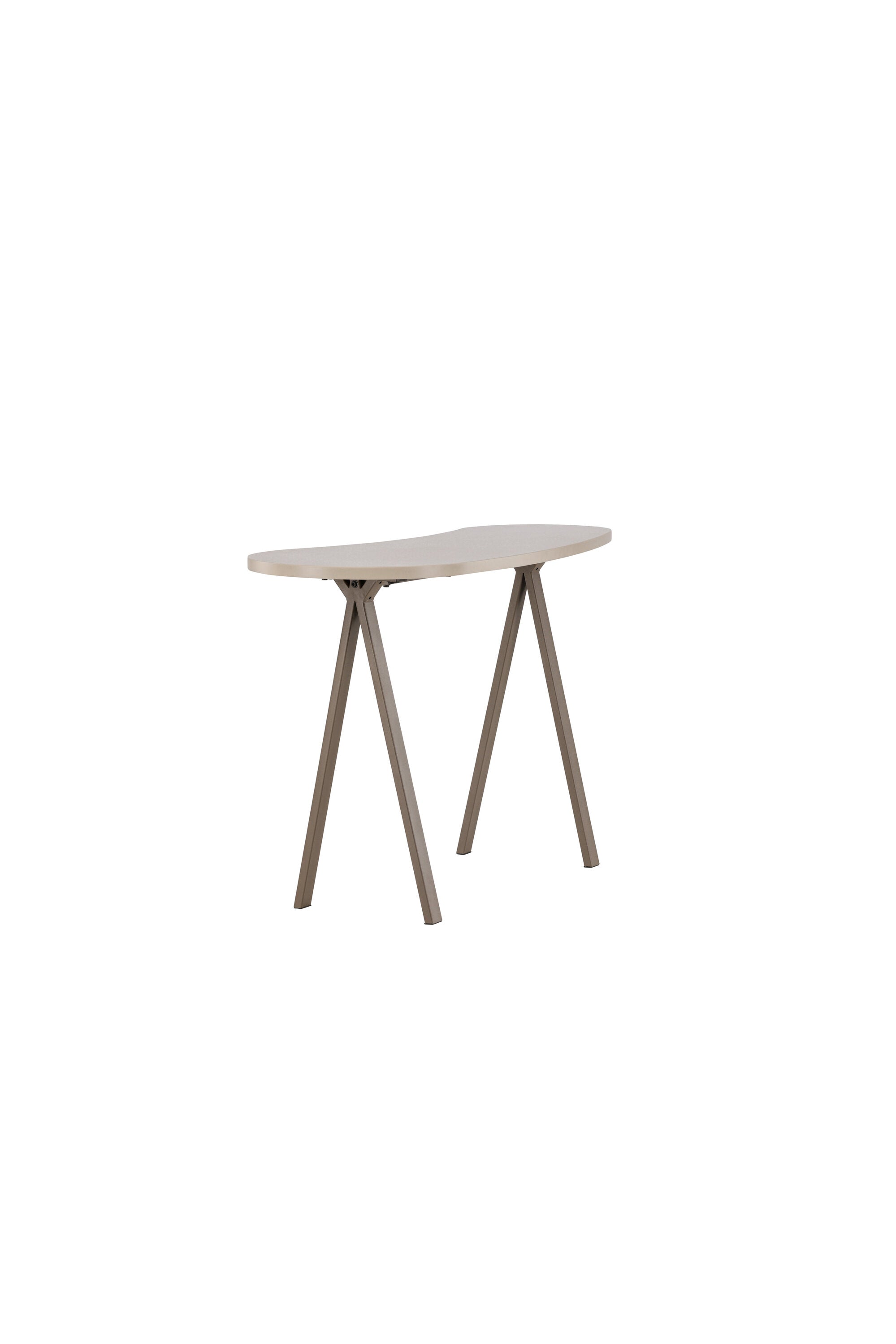 Holmestrand Tisch in Dunkelbraun/ Hellbraun präsentiert im Onlineshop von KAQTU Design AG. Schreibtisch ist von Venture Home