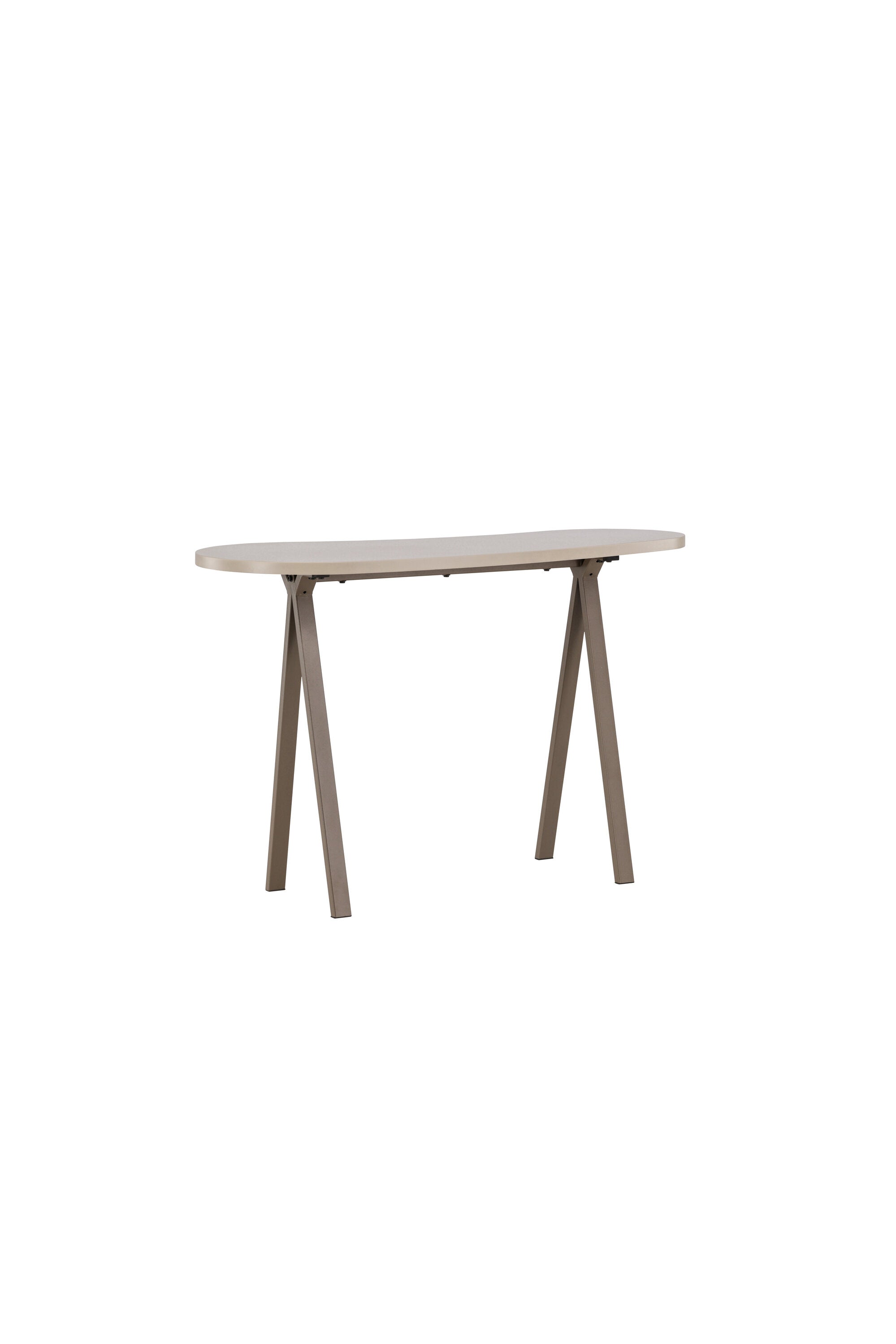 Holmestrand Tisch in Dunkelbraun/ Hellbraun präsentiert im Onlineshop von KAQTU Design AG. Schreibtisch ist von Venture Home