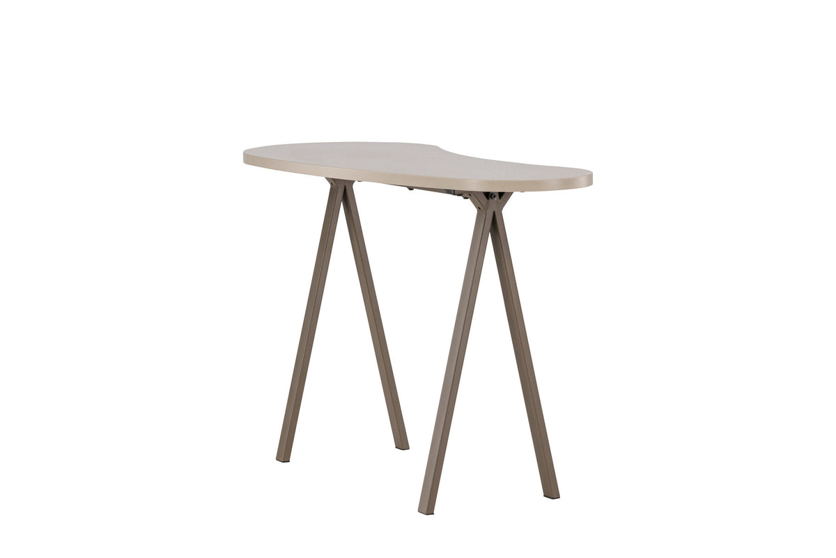 Holmestrand Tisch in Dunkelbraun/ Hellbraun präsentiert im Onlineshop von KAQTU Design AG. Schreibtisch ist von Venture Home