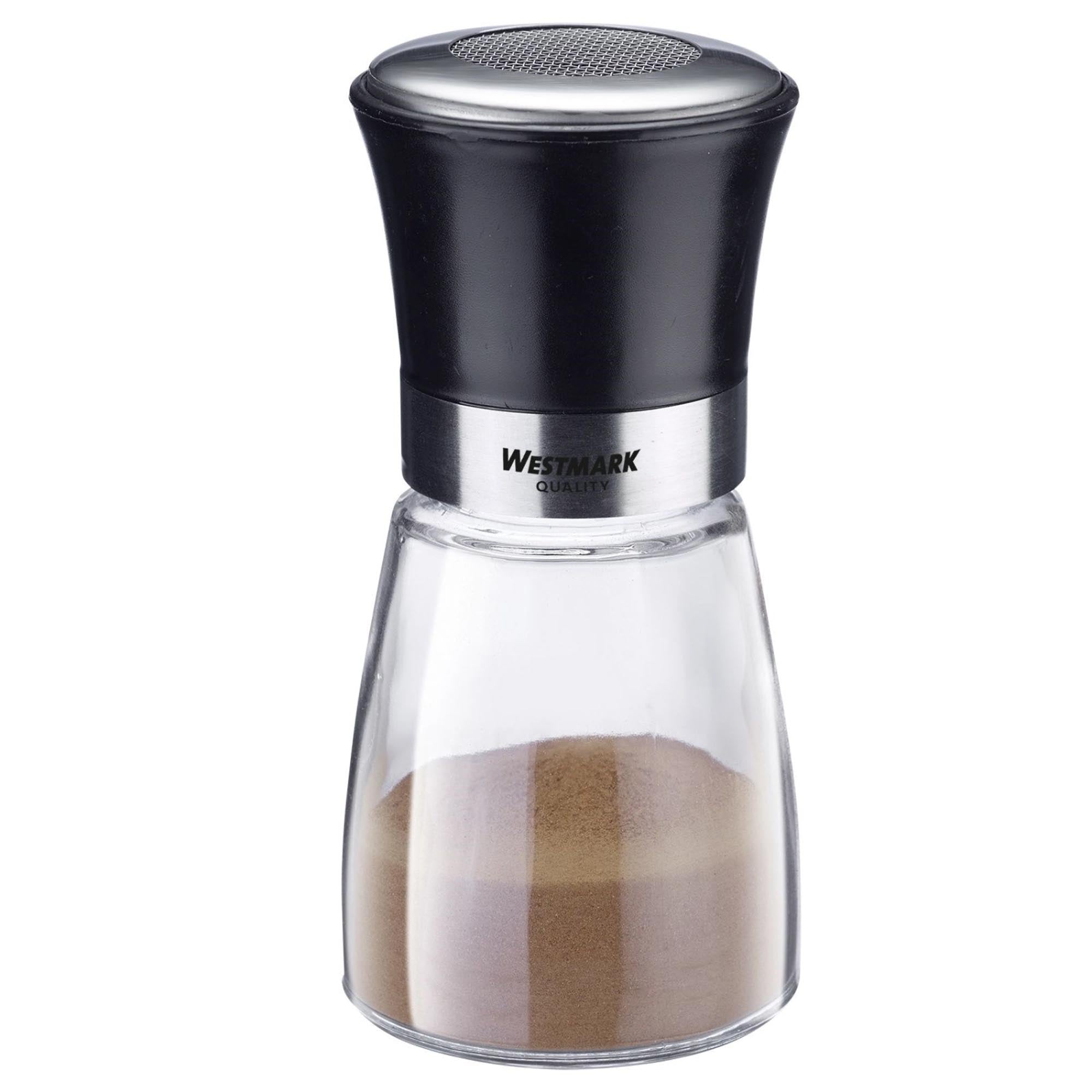 Der Westmark Puderzuckerstreuer Blacky eignet sich ideal zum präzisen Bestäuben von Kuchen, Gebäck und Desserts.