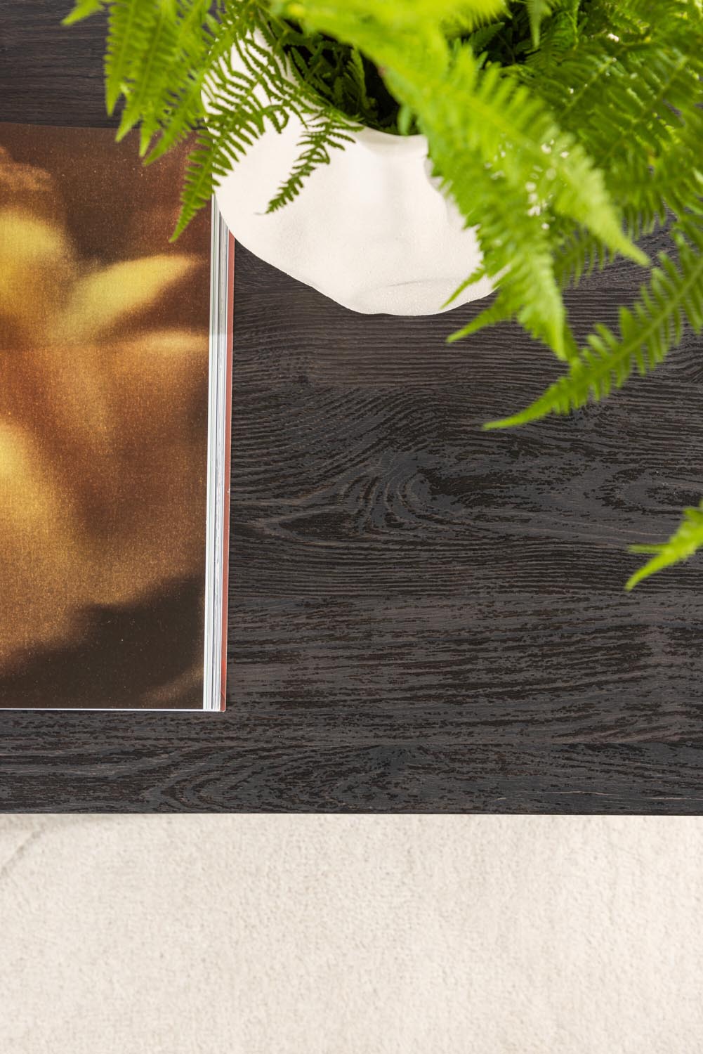 York Coffee Tisch Low in Mokka präsentiert im Onlineshop von KAQTU Design AG. Beistelltisch ist von Venture Home