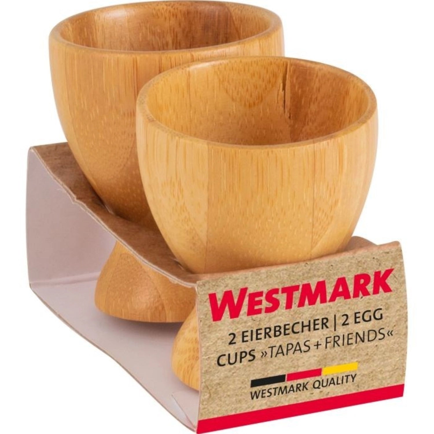 2 Eierbecher Tapas u. Friends, Bambus, 2 sb