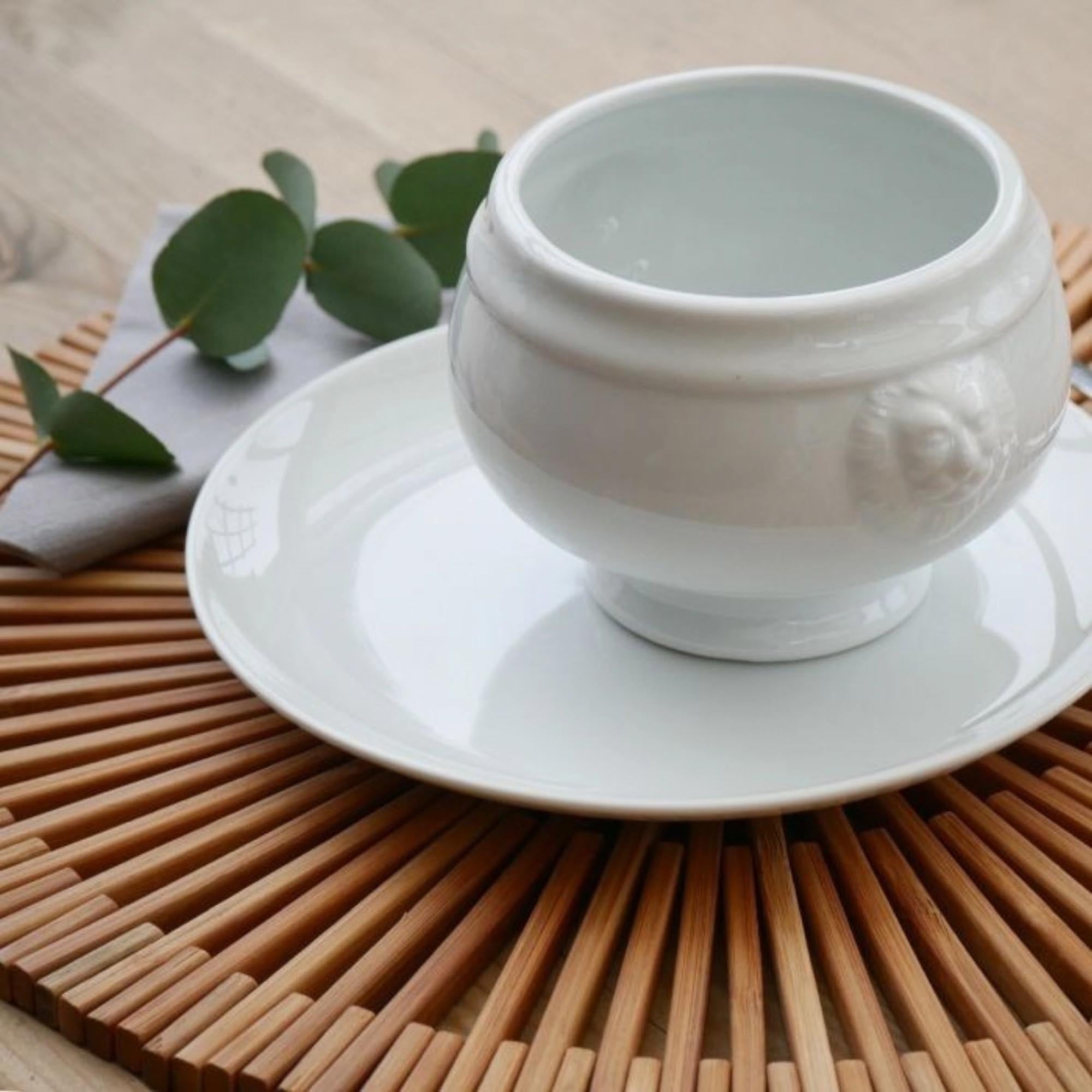 Rundes Bambus-Tischset von Westmark, Ø 38 cm, stilvoll und umweltfreundlich, ideal für den Esstisch, EAN 4004094701474.