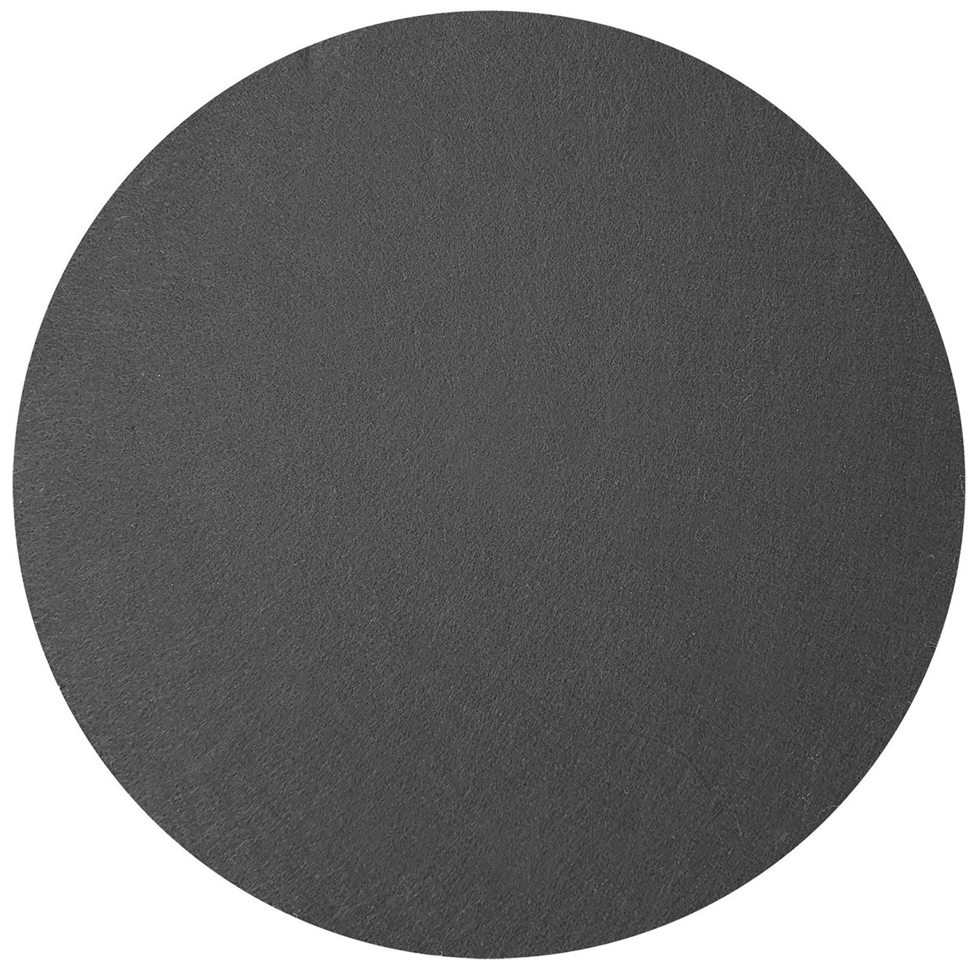 Rundes Tischset-Set (4 Stück) in Anthrazit, Ø 35 cm, stilvoll und praktisch, ideal für den Esstisch, von Westmark.