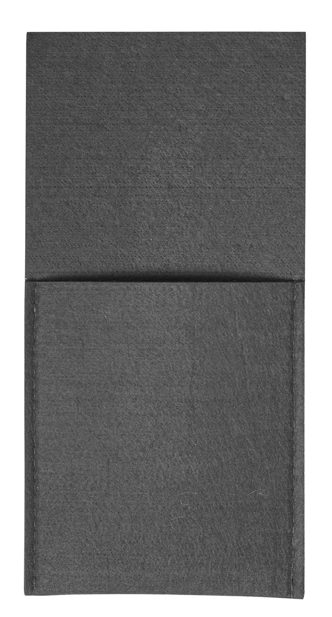 Elegantes 4er Set Bestecktaschen in Anthrazit aus Polyester, ideal für stilvolle Tischdekorationen von Westmark.