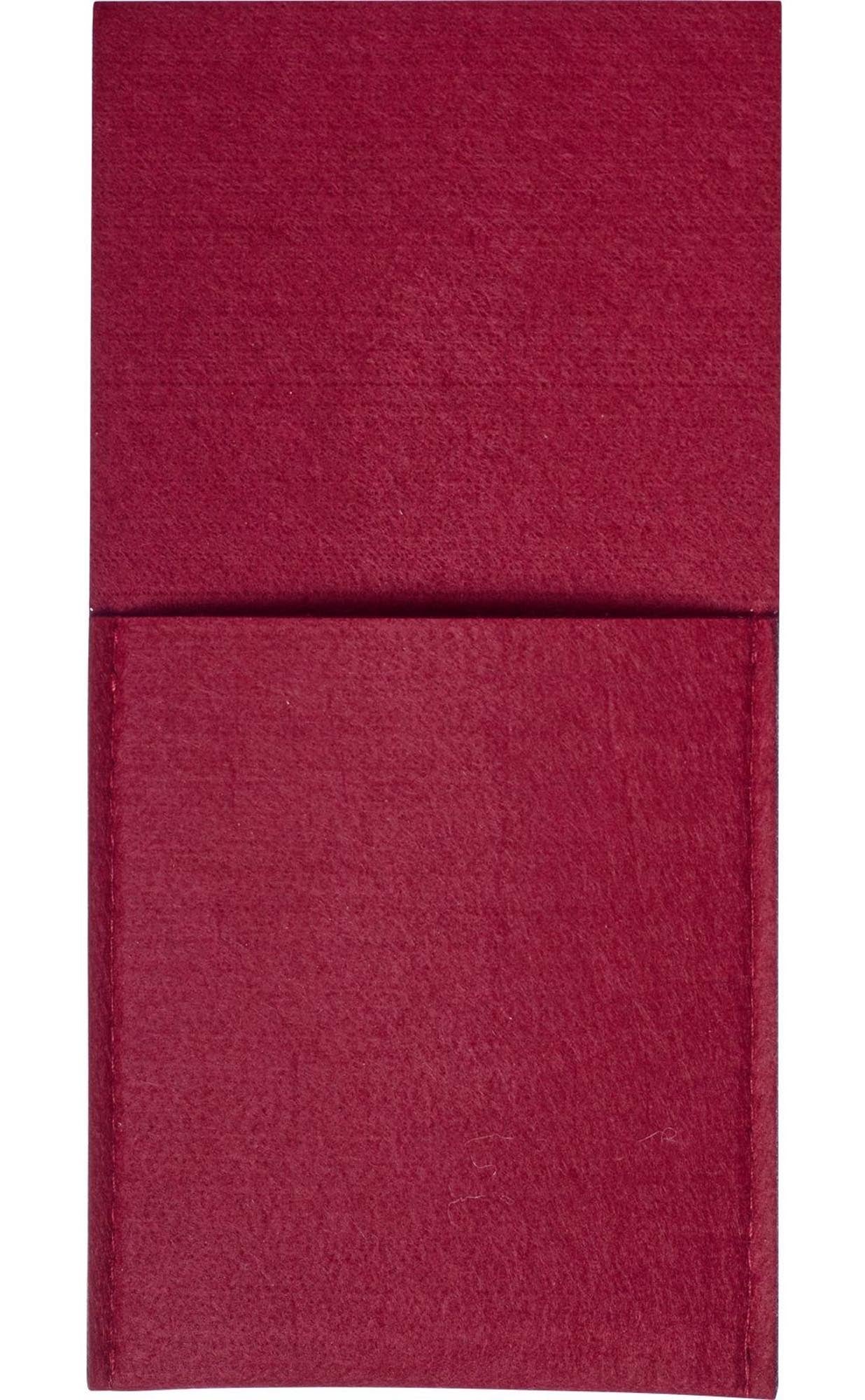 Elegantes 4er-Set rote Bestecktaschen aus Polyester, ideal für festliche Anlässe, von Westmark. Praktisch und stilvoll.