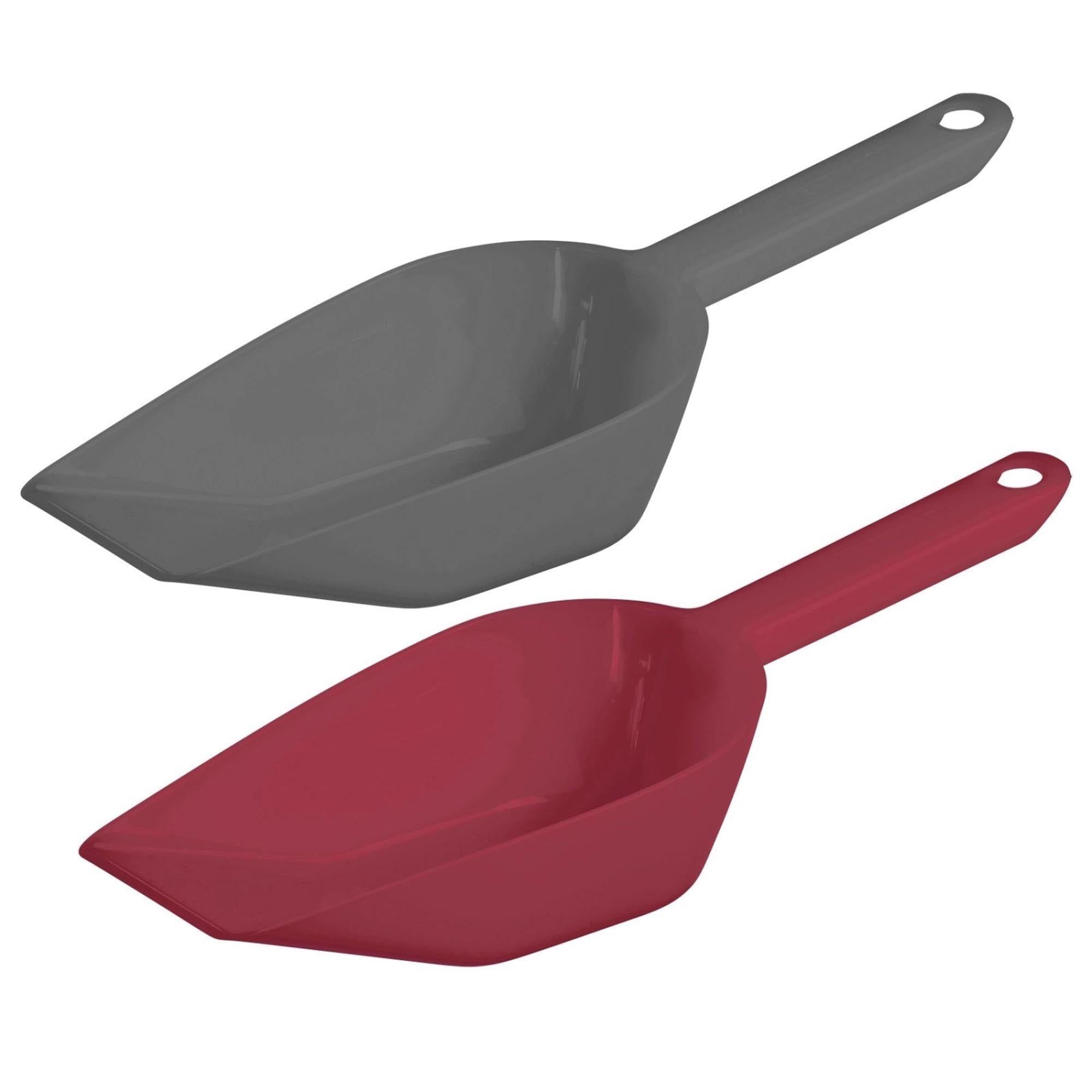 Entdecken Sie das 2er Set Kunststoffschaufeln Halvar von Westmark. Ideal zum Portionieren und Servieren von Lebensmitteln, spülmaschinenfest, ergonomisch und BPA-frei.